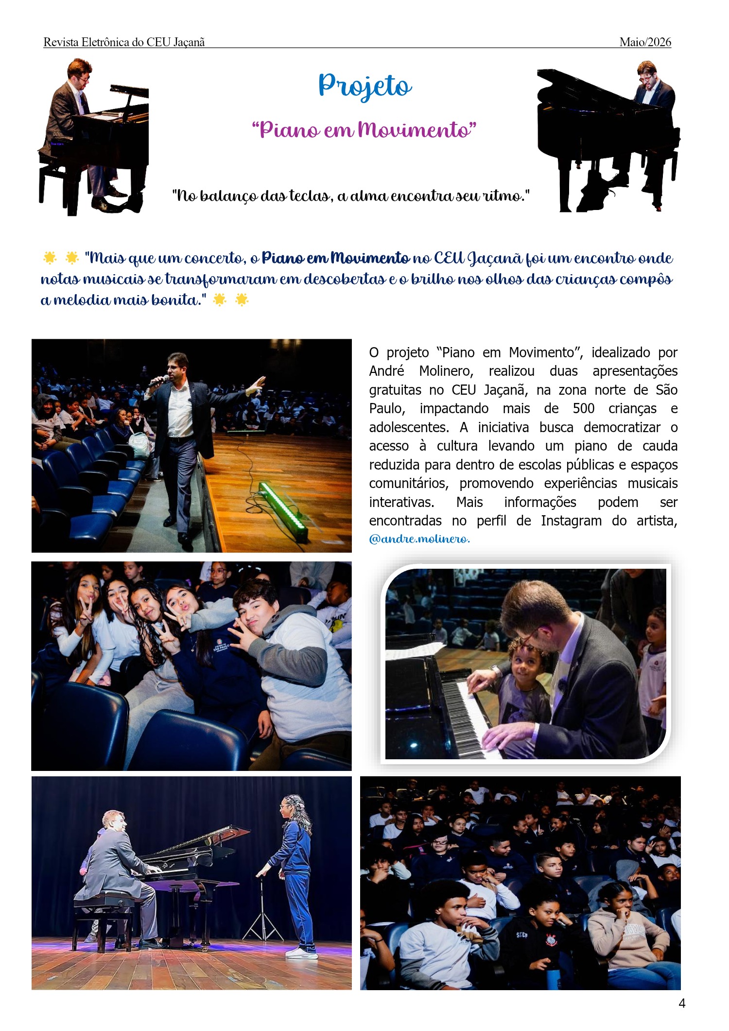 Revista Eletrônica CEU Jaçanã - Maio de 2026 — page 4