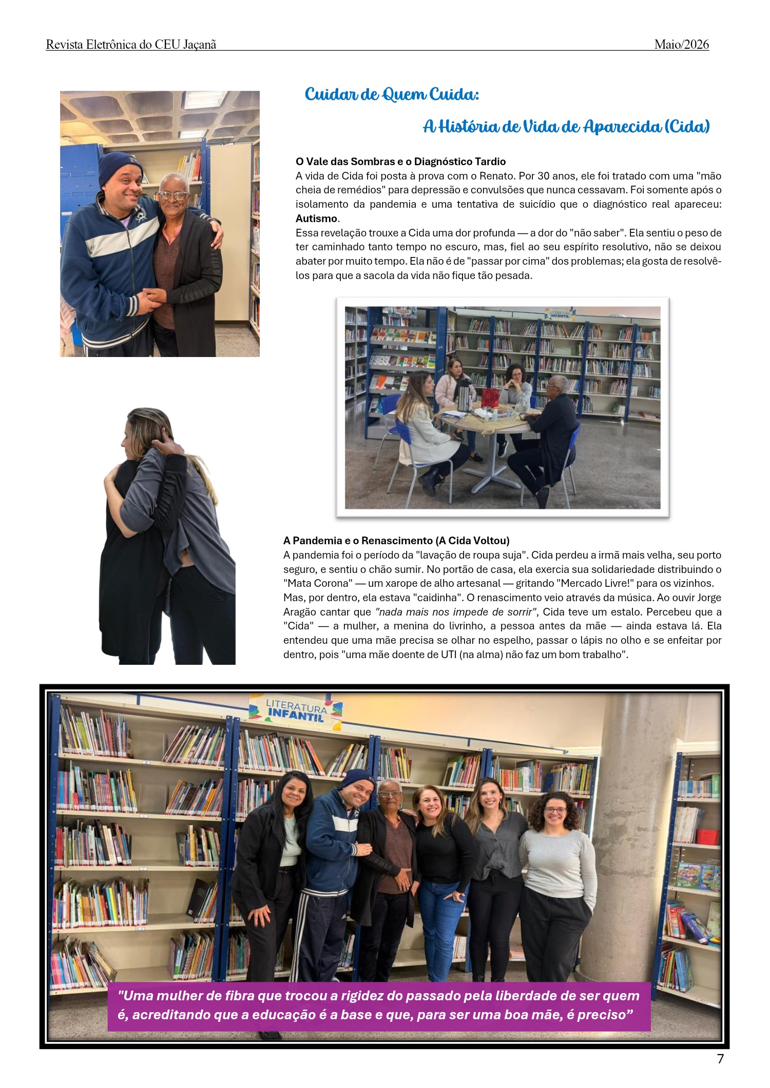 Revista Eletrônica CEU Jaçanã - Maio de 2026 — page 7