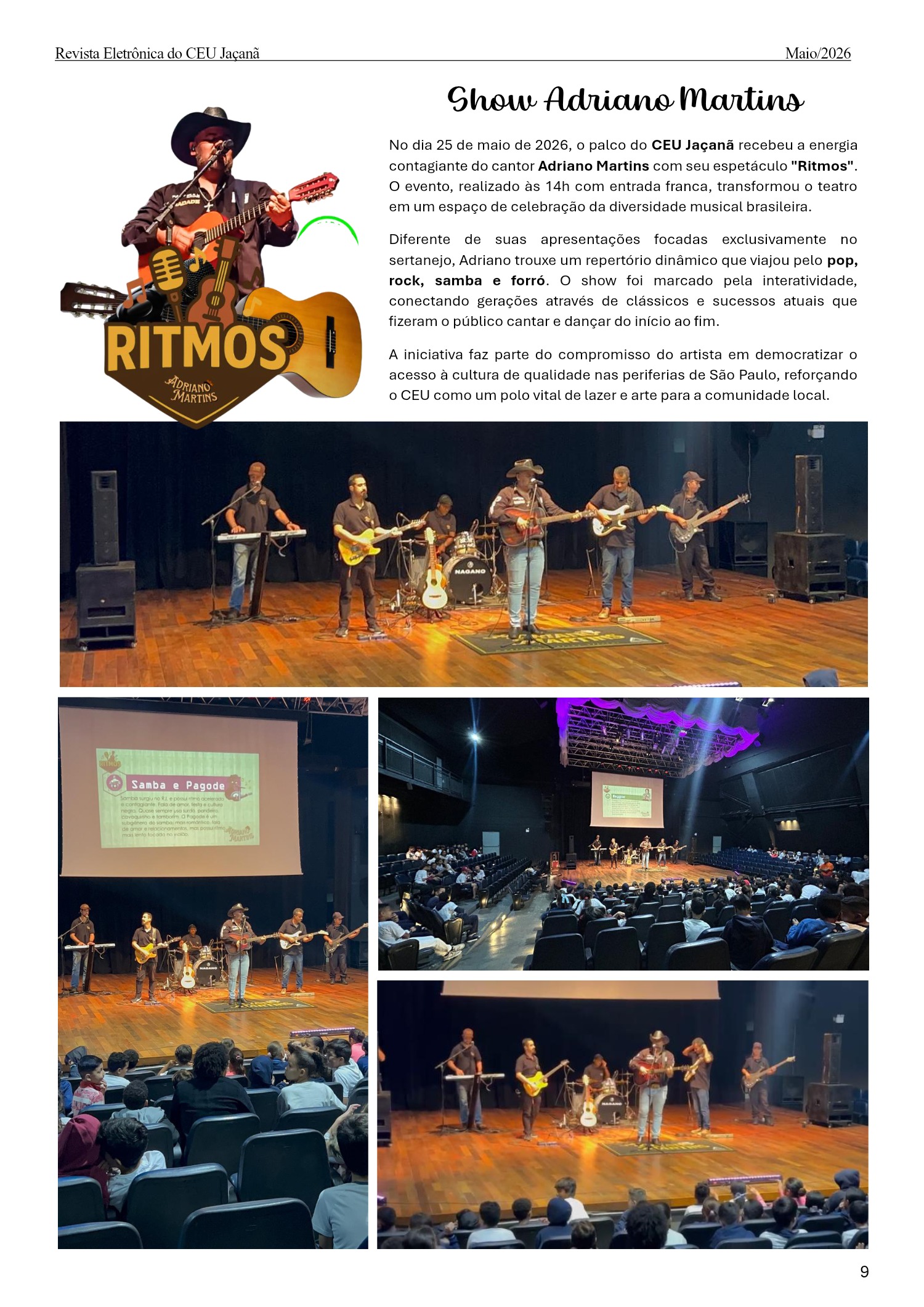 Revista Eletrônica CEU Jaçanã - Maio de 2026 — page 9