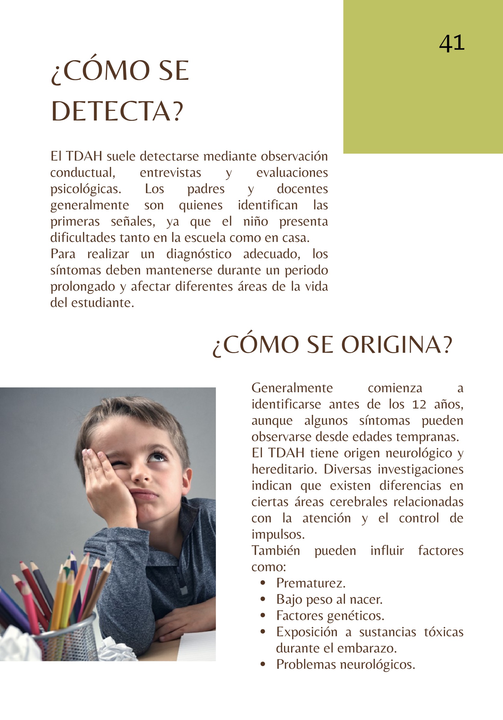 Revista TRANSTORNOS EDUCATIVOS — page 43