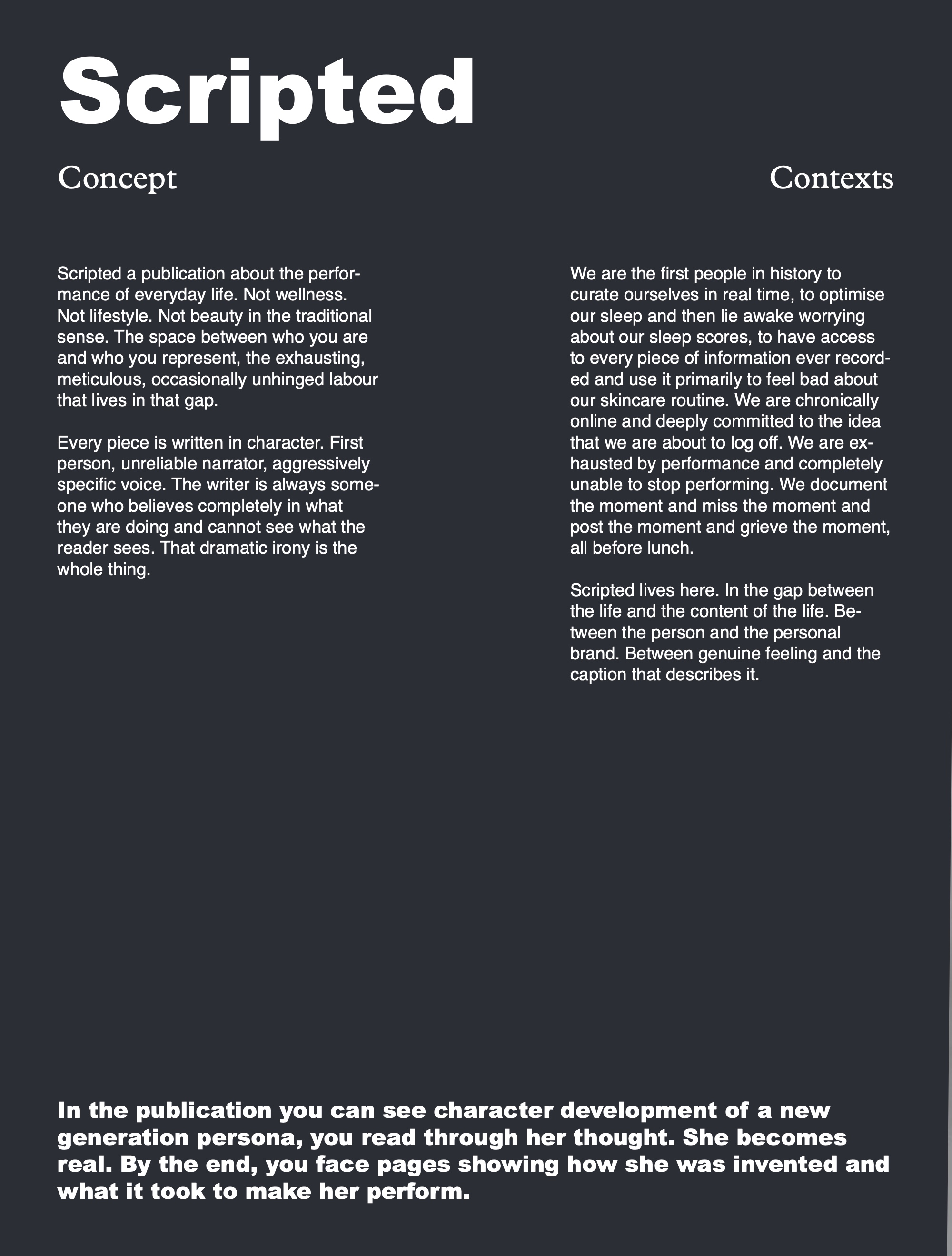 SCRIPTED — page 20