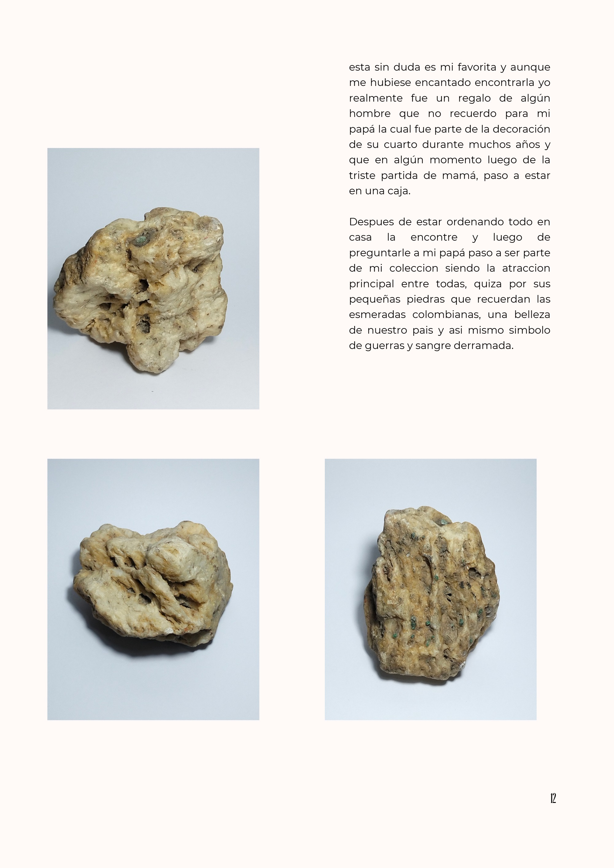 Coleccion Piedras Daniel Pinilla - Museo Digital — page 12