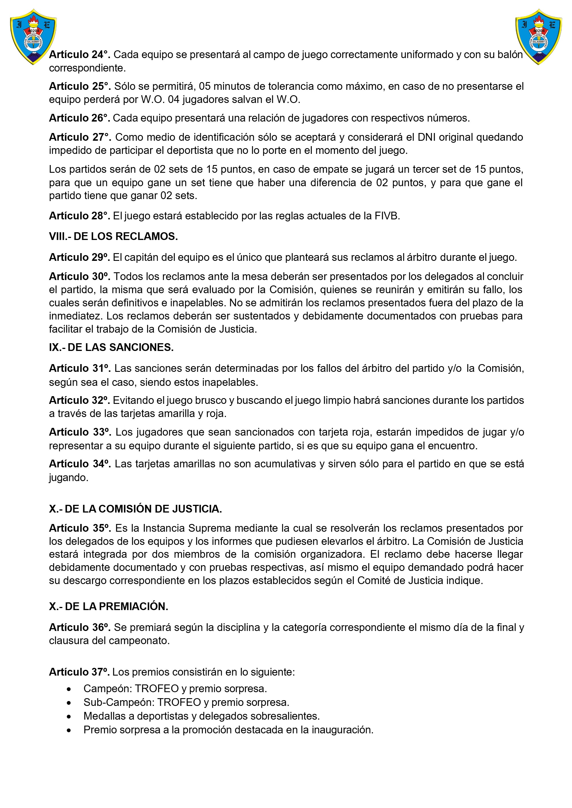 BASES CAMPEONATO EXALUMNOS NESTORIANNOS 2026 — page 3