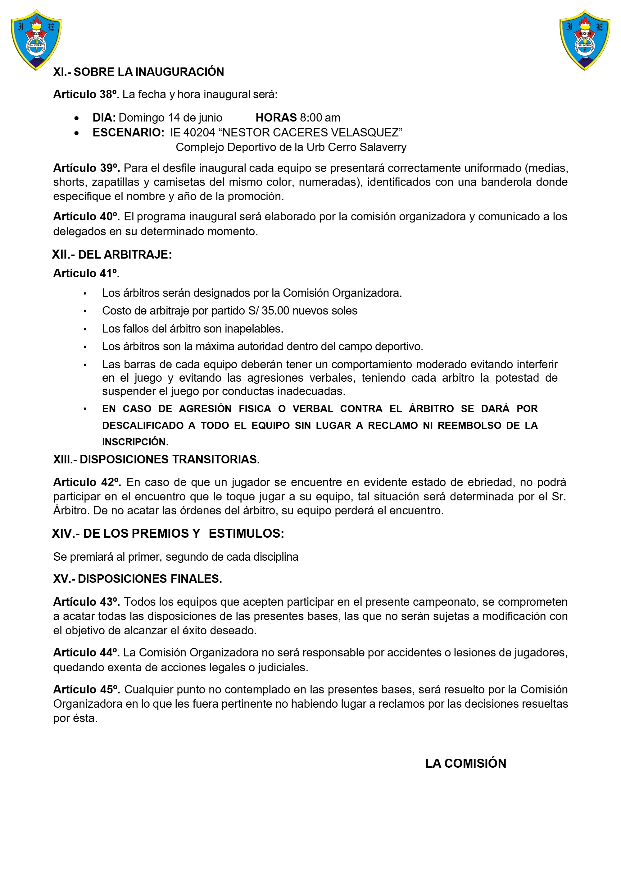 BASES CAMPEONATO EXALUMNOS NESTORIANNOS 2026 — page 4
