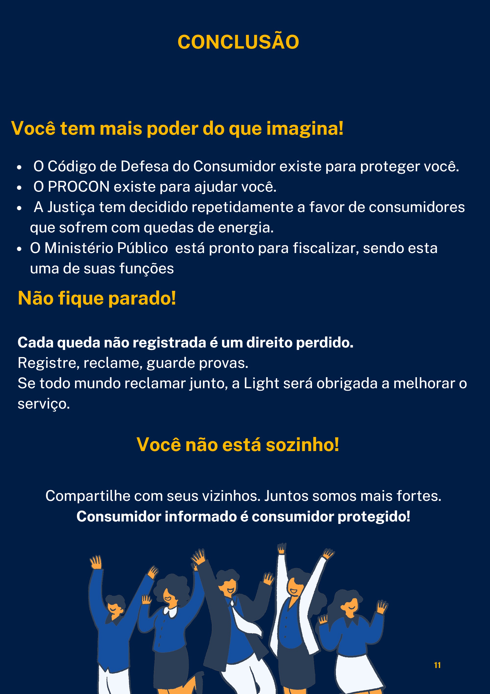 Luz que Apaga, Direito que Acende — page 11