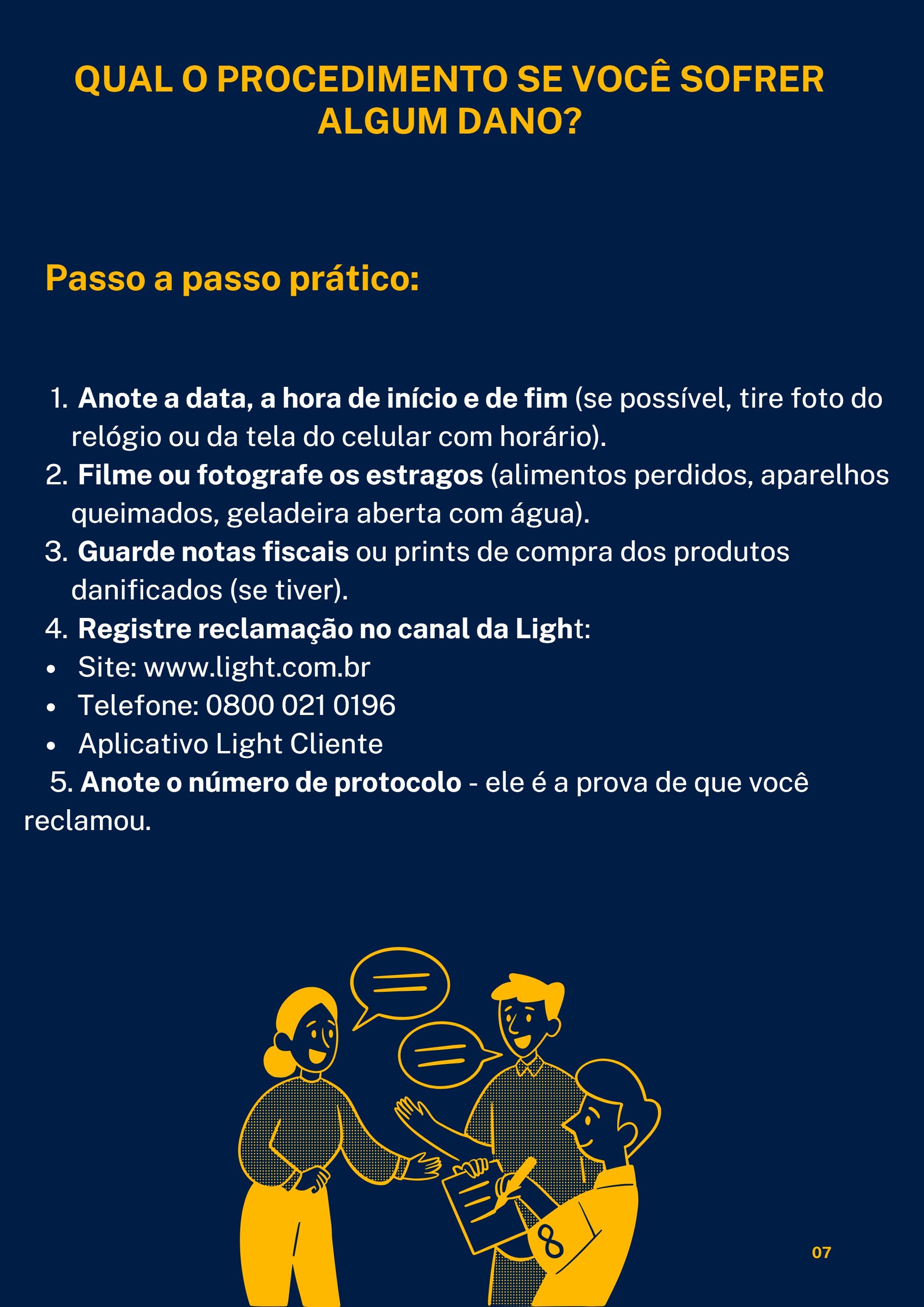 Luz que Apaga, Direito que Acende — page 7