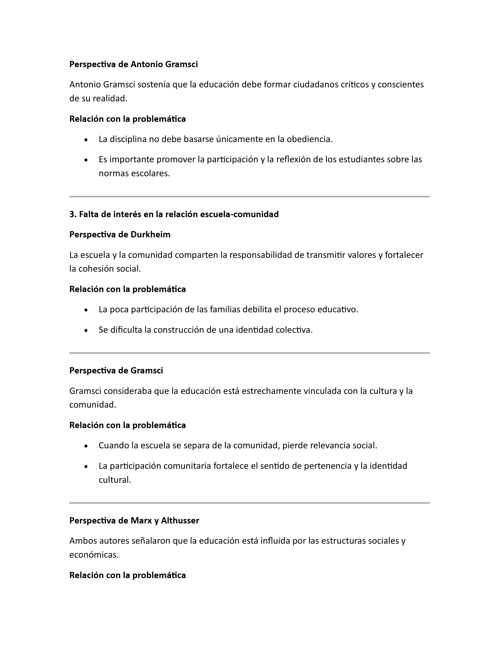 Filosofía y Educación: Análisis de problemáticas en una escuela rural desde la sociología de la educación — page 3