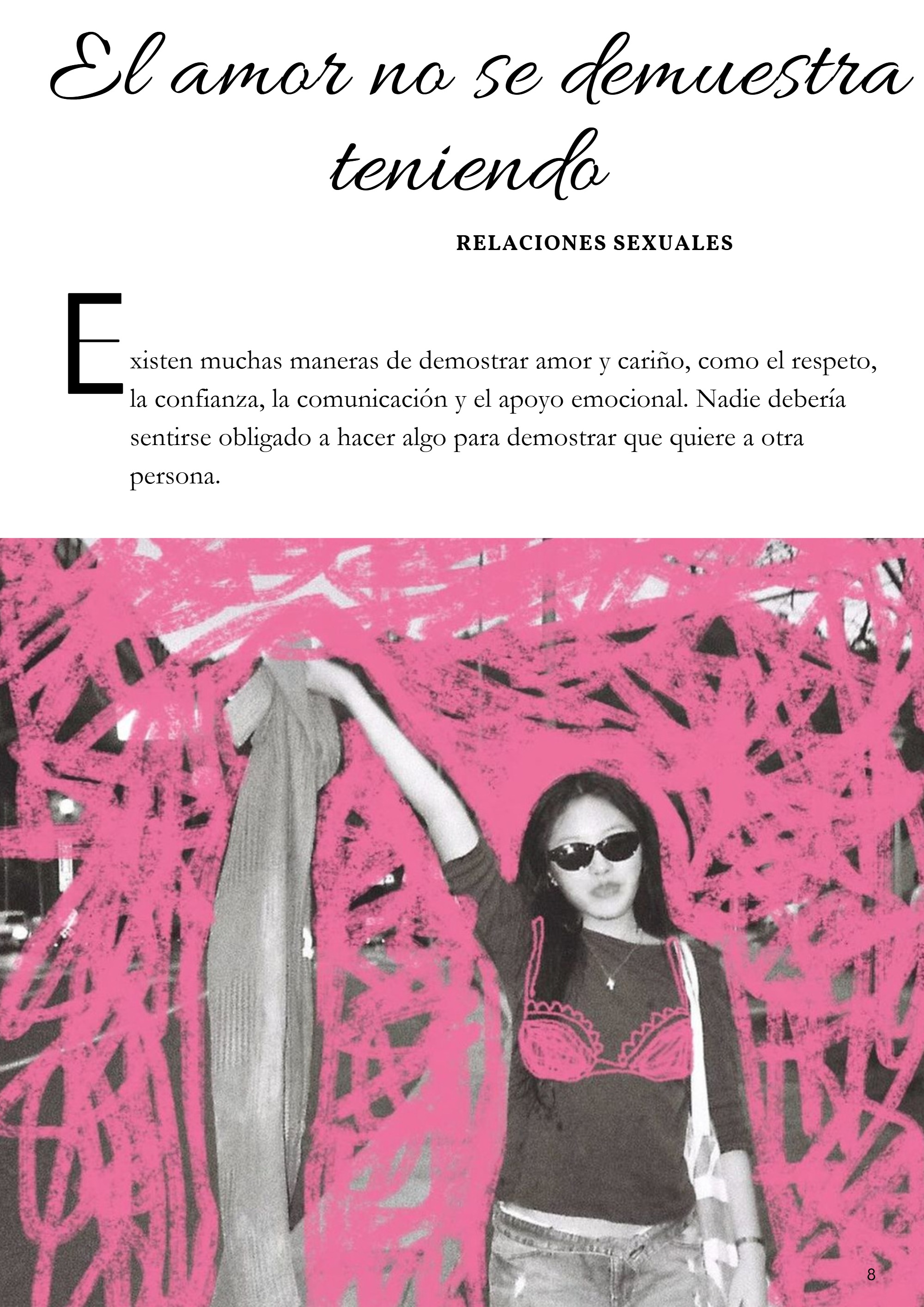 Fashion Magazine in Blue Yellow Red Trendy Brutalist Style — page 8