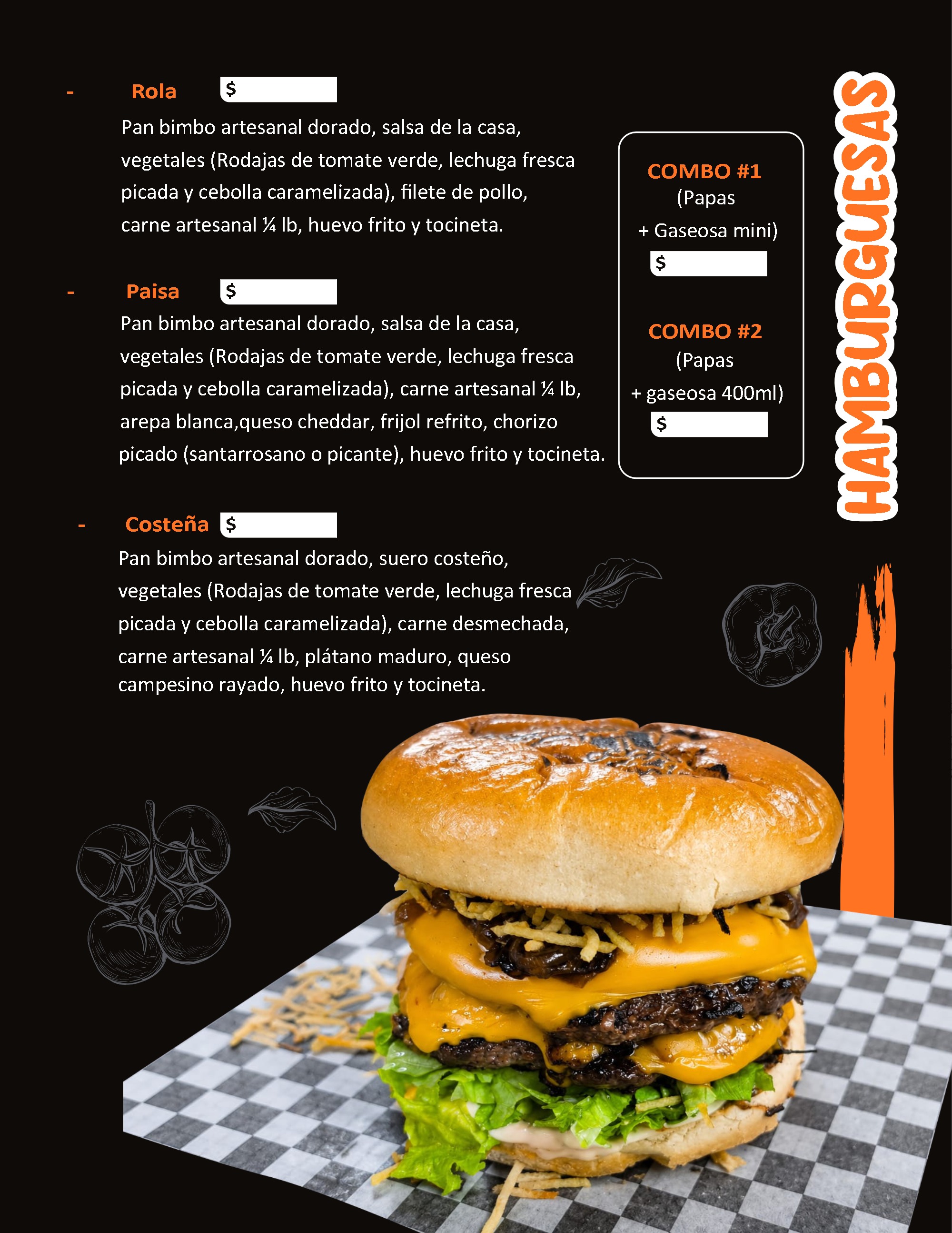 MENU SABOR TIPICO 3 — page 9