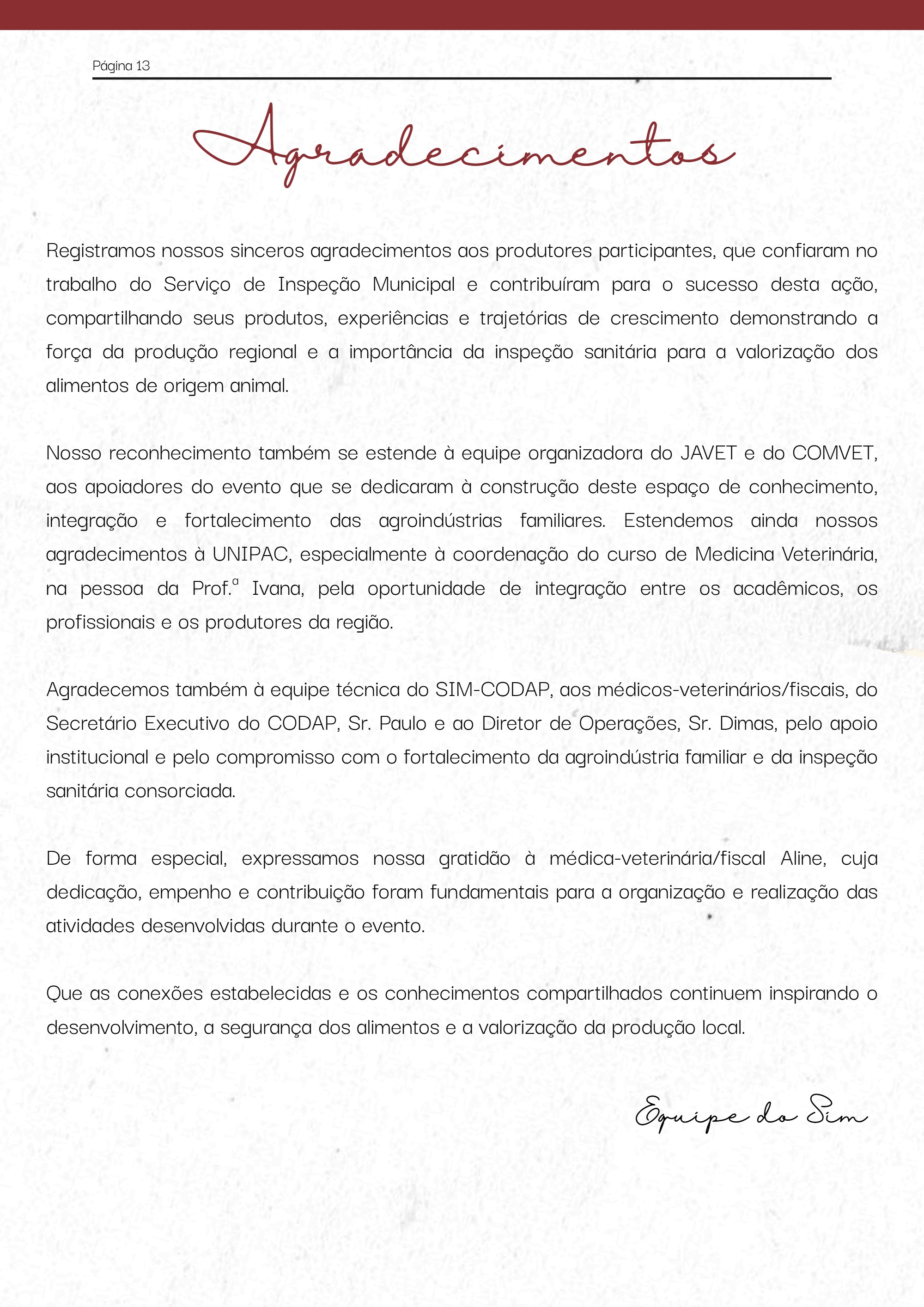 SIM-CODAP: Conectando Inspeção, Educação e Agroindústria Familiar — page 13