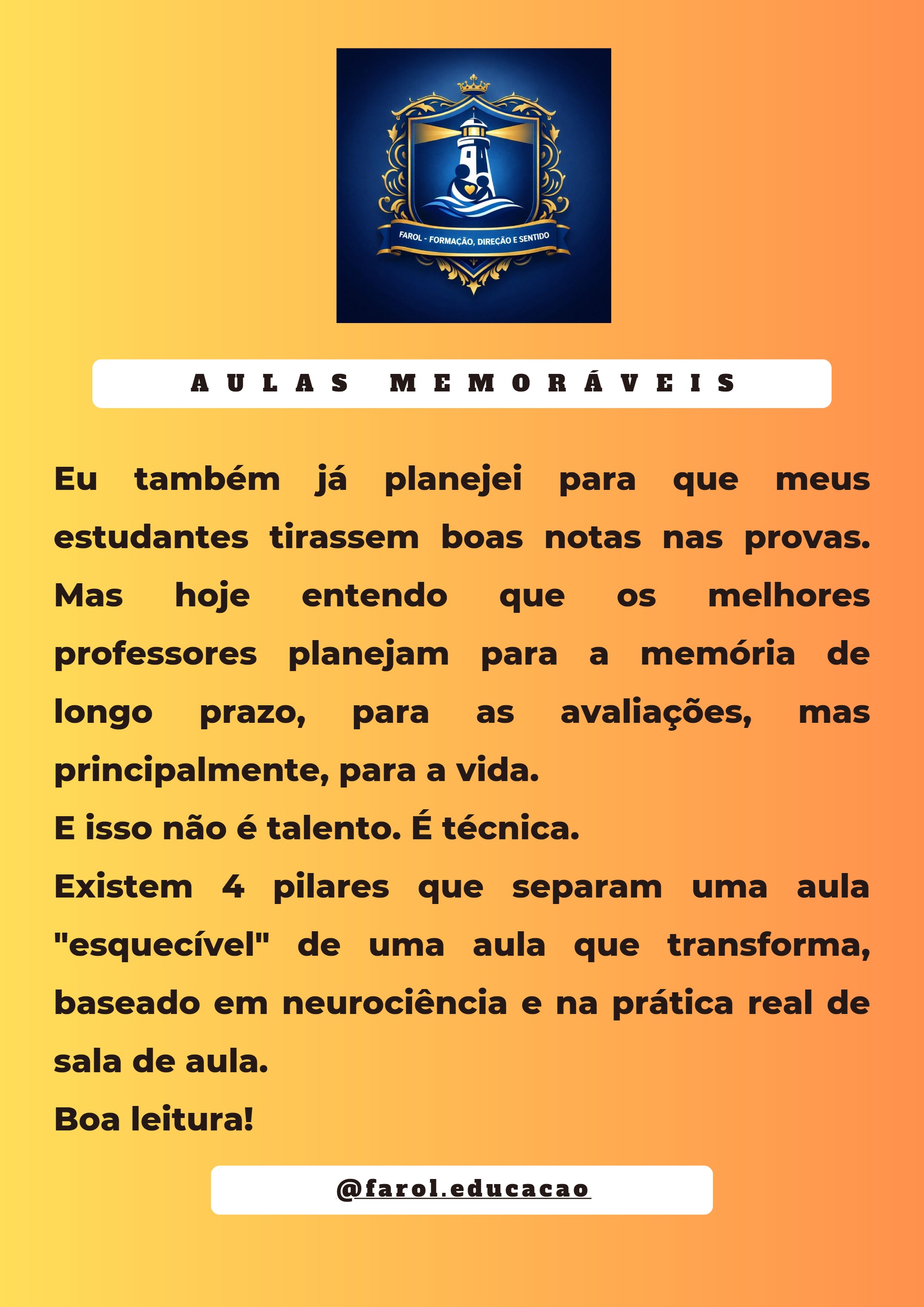E-BOOK - AULAS MEMORÁVEIS — page 2