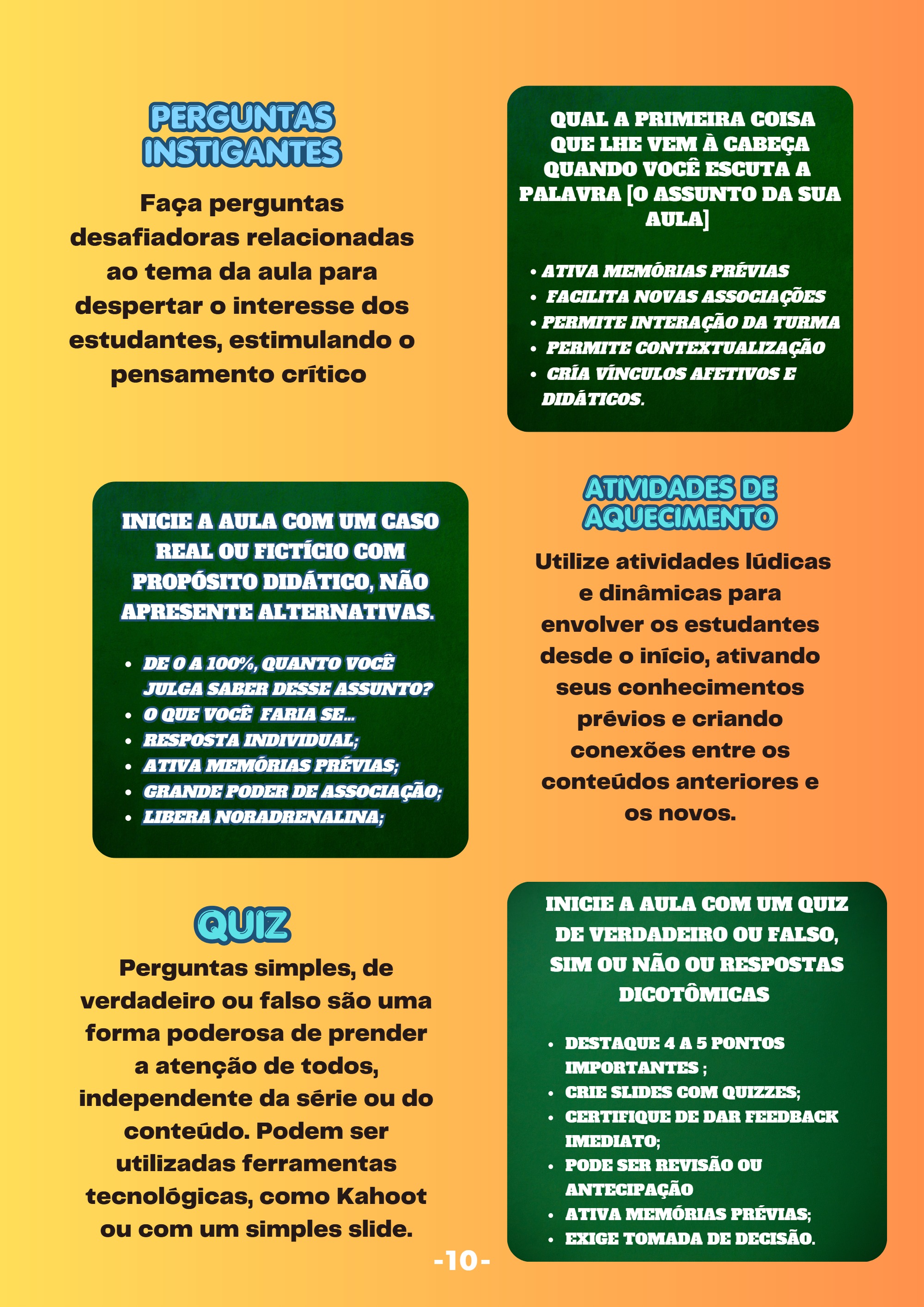 E-BOOK - AULAS MEMORÁVEIS — page 11