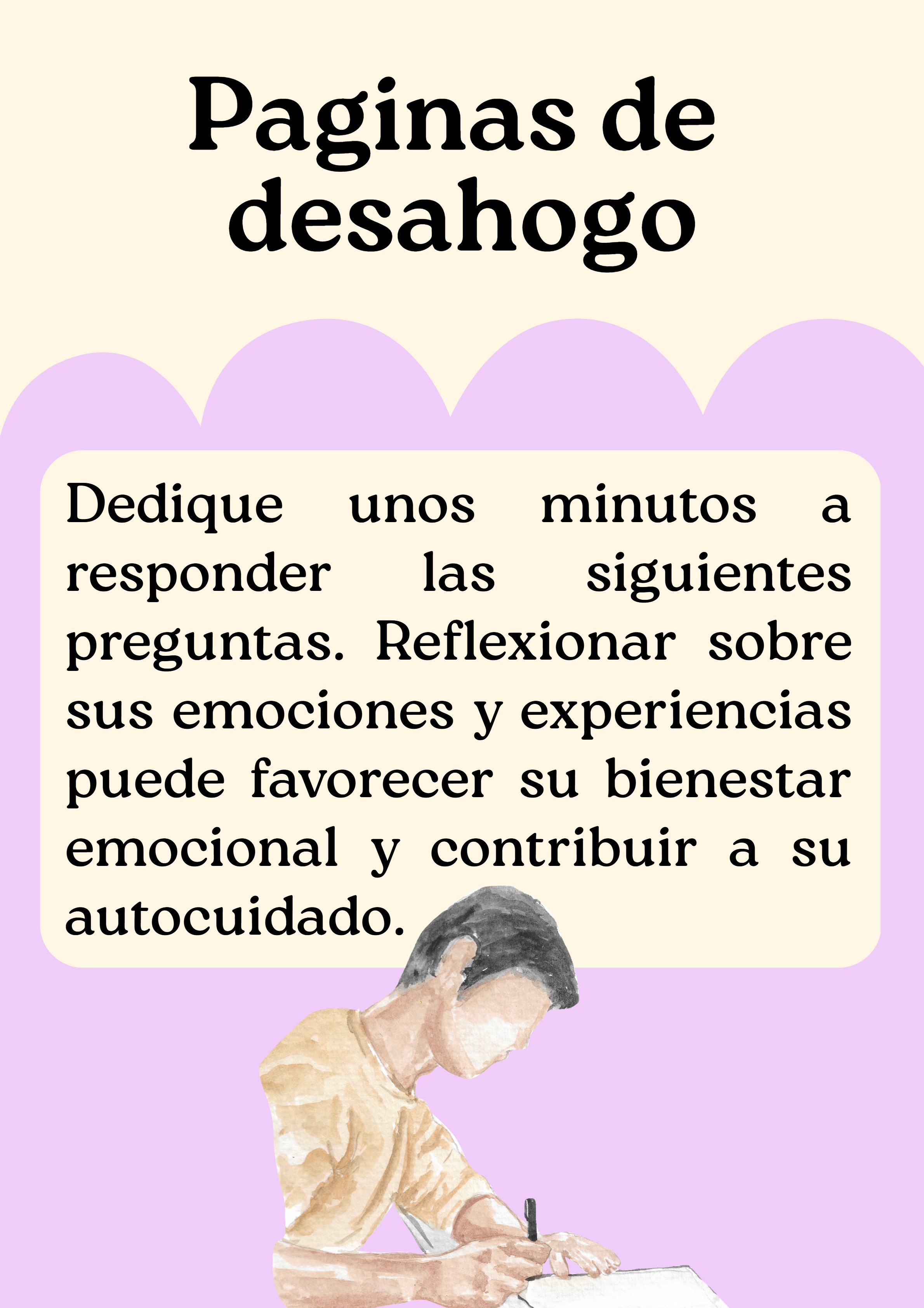 Cartel vertical hábitos de autocuidado minimalista rosa y lila (1) — page 17