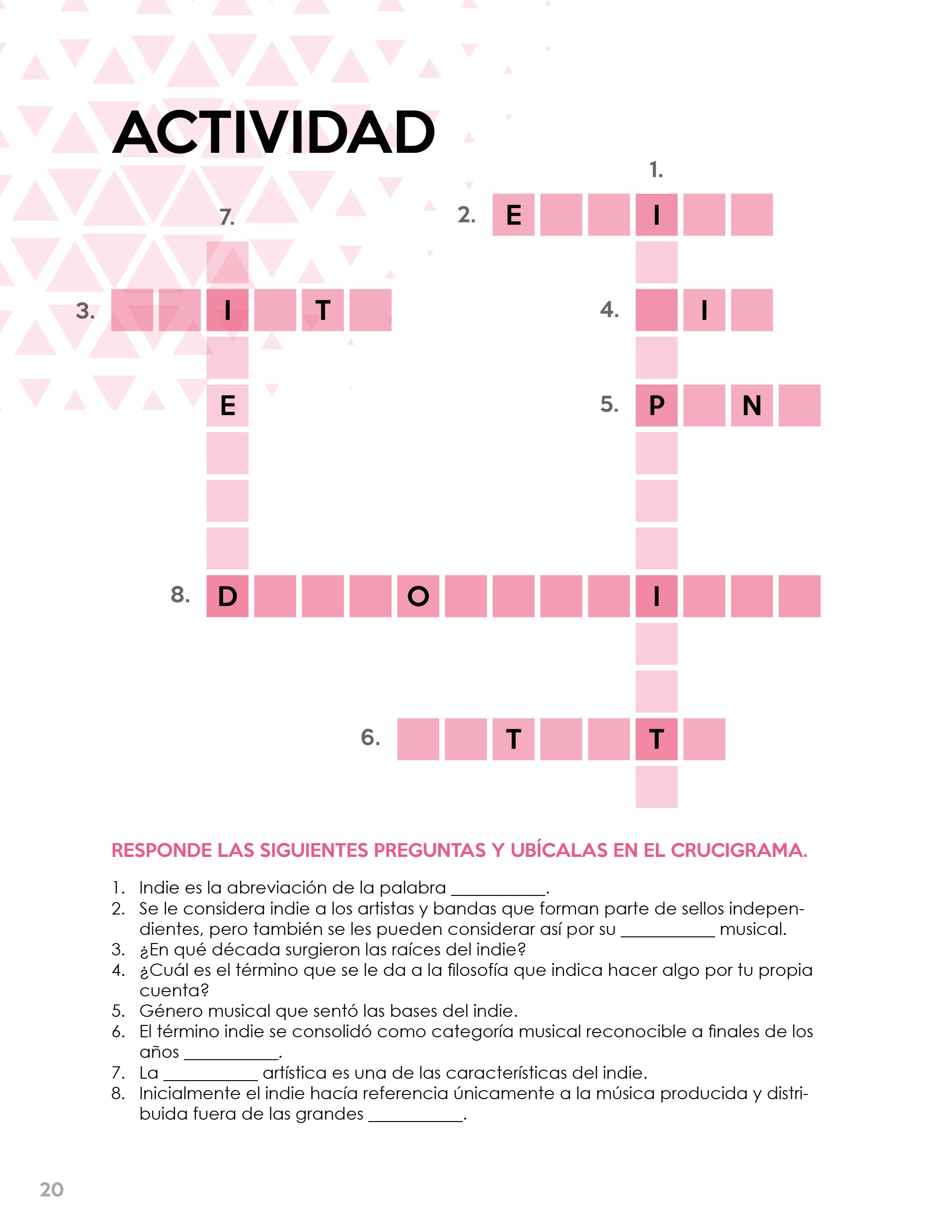 INDIE ROCK: Origen, historia y evolución. — page 22