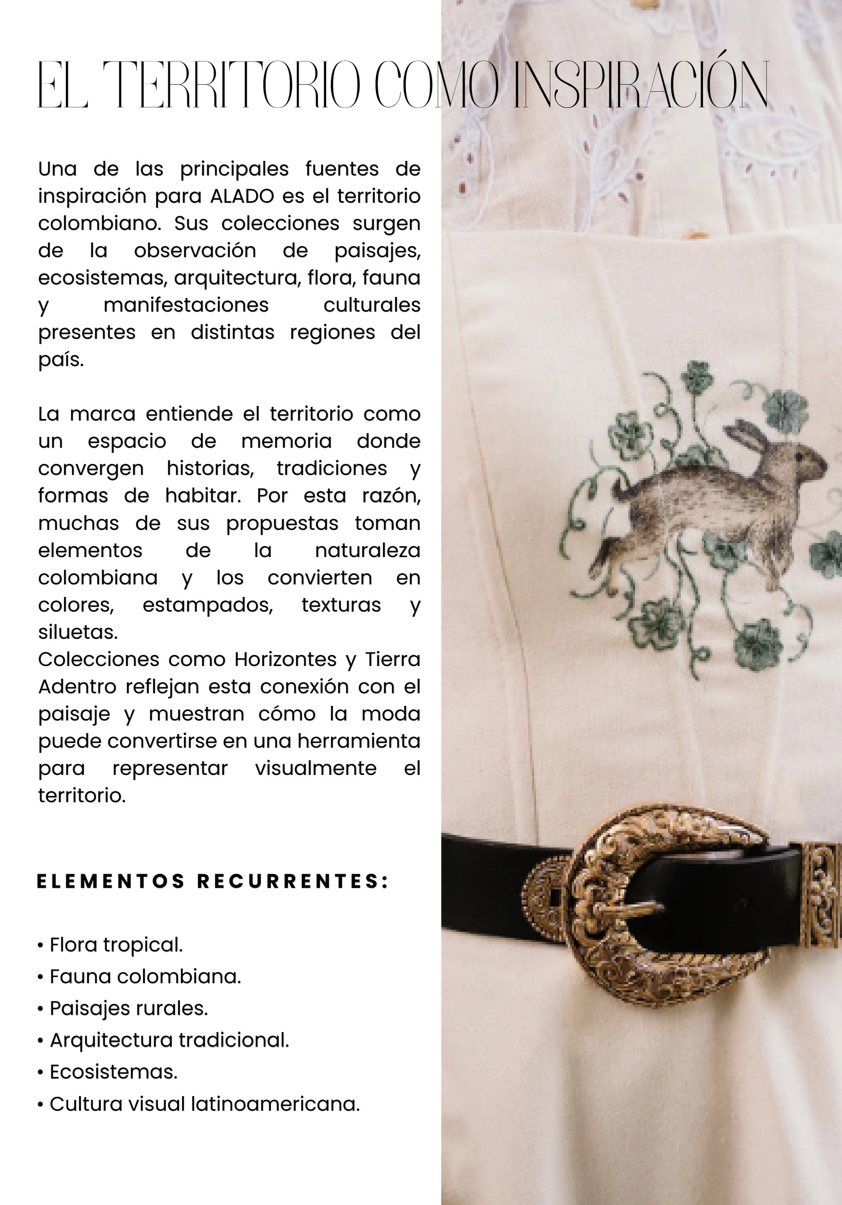 Evolución de la marca Alado inició recolectando retazos de grandes textileras para hacer frente a la falta de capital, convirtiéndose en pionera local del upcycling y el slow fashion. Con los años — page 5
