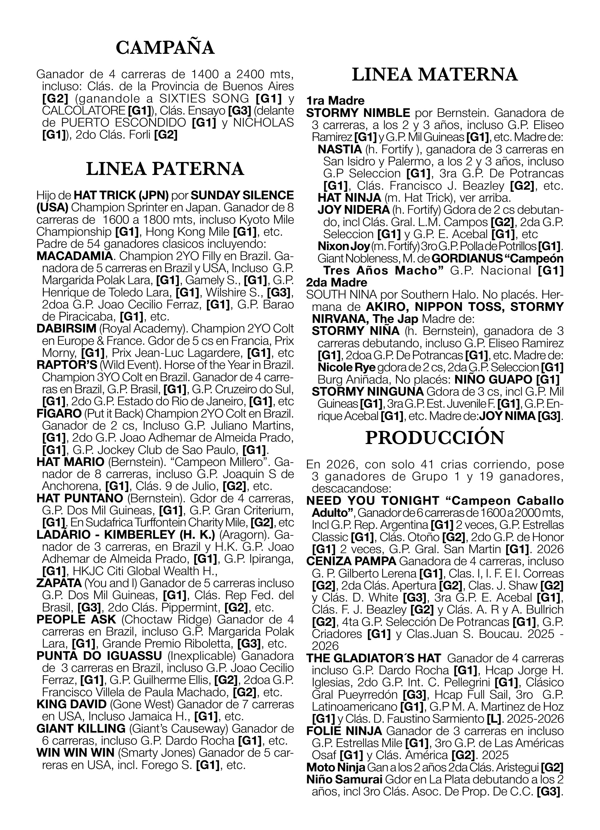 catalogo Padrillos Blacktype Bloodstock 2026 — page 11