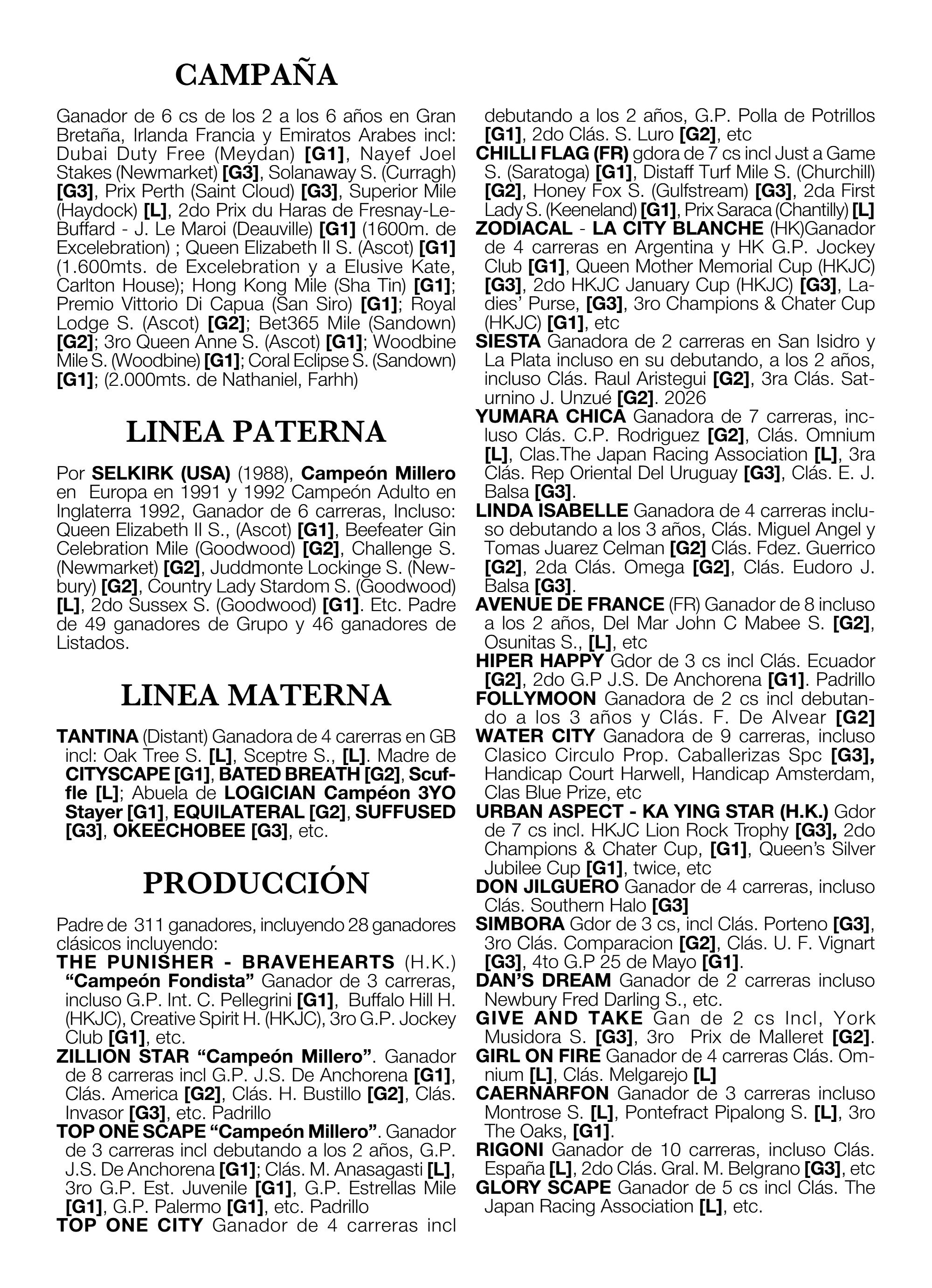 catalogo Padrillos Blacktype Bloodstock 2026 — page 7