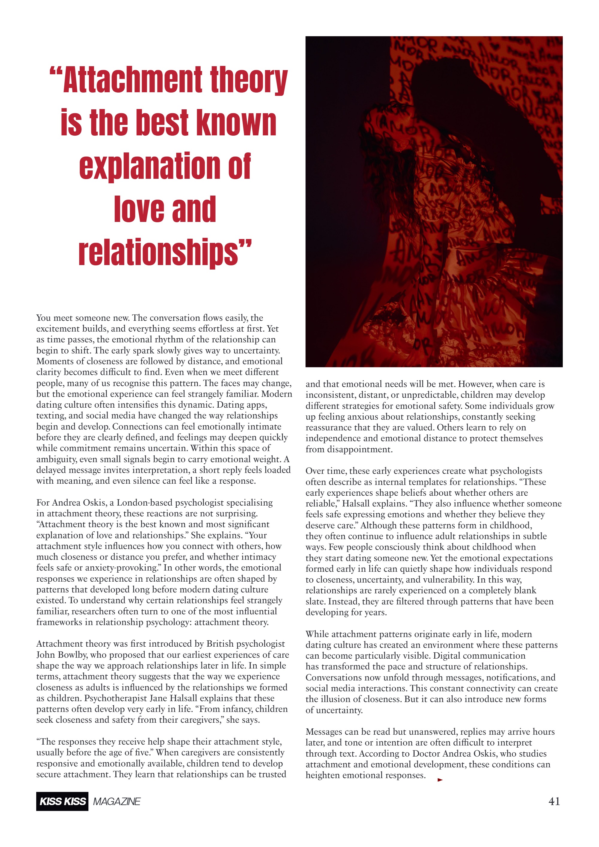 Kiss Kiss Magazine — page 41