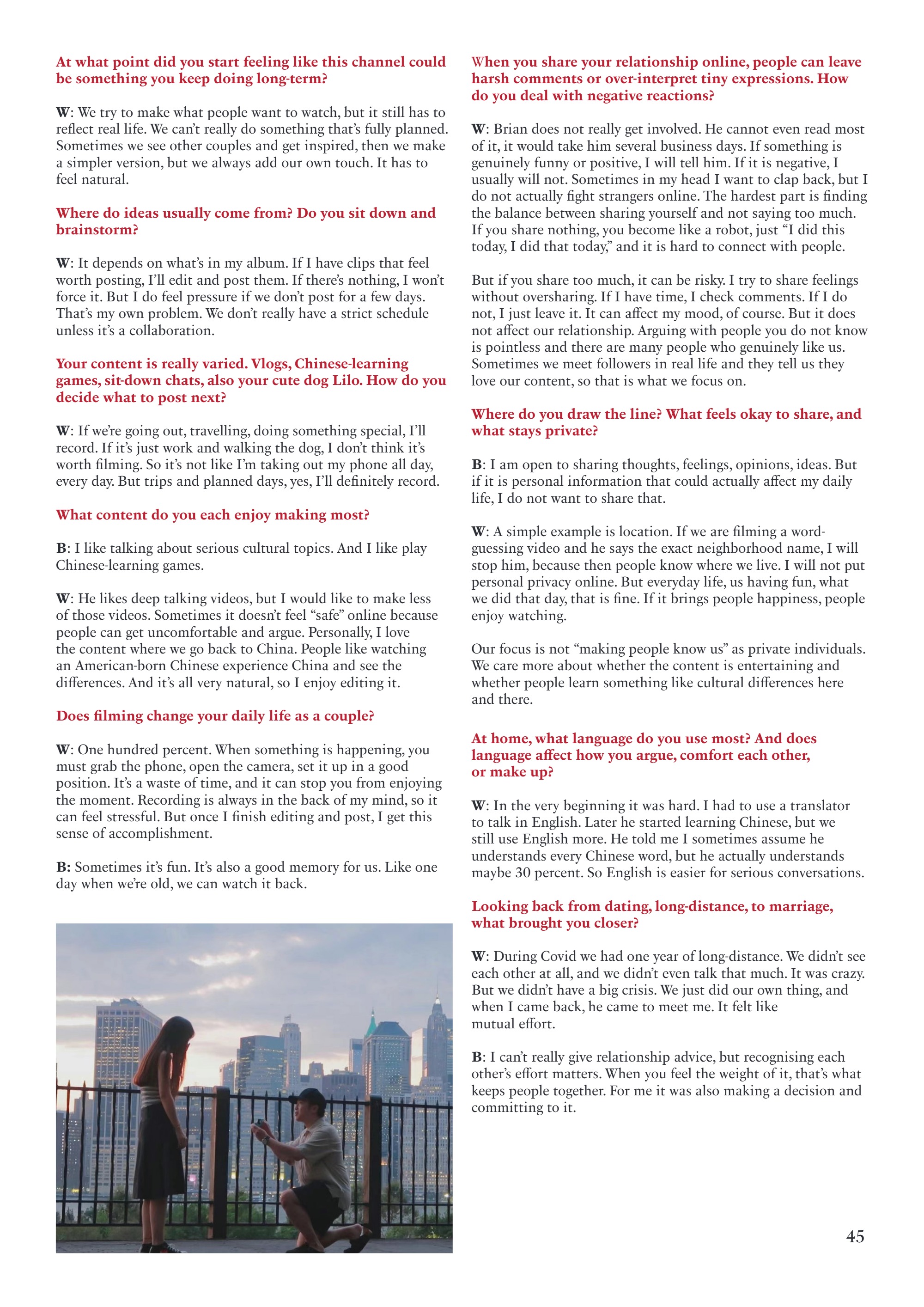 Kiss Kiss Magazine — page 45