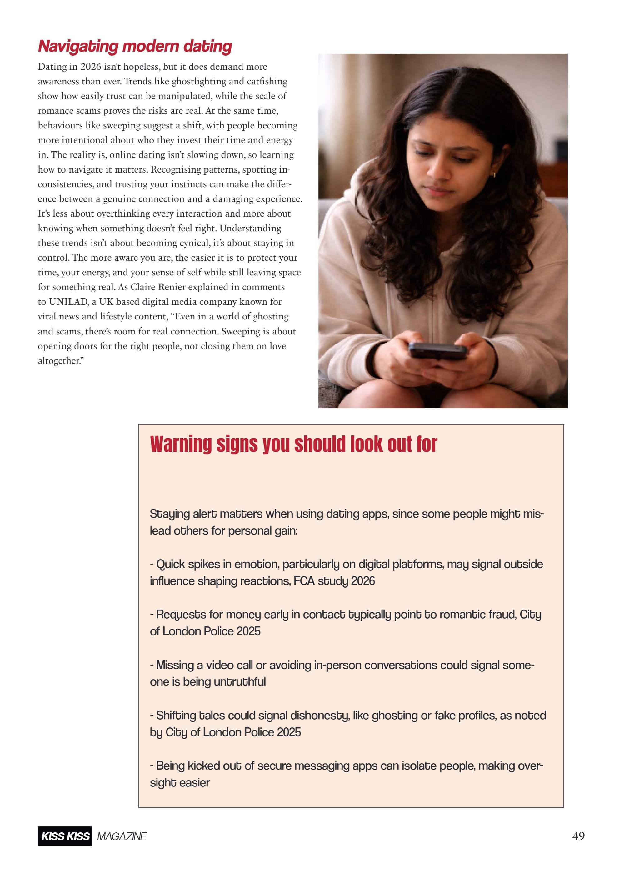 Kiss Kiss Magazine — page 49