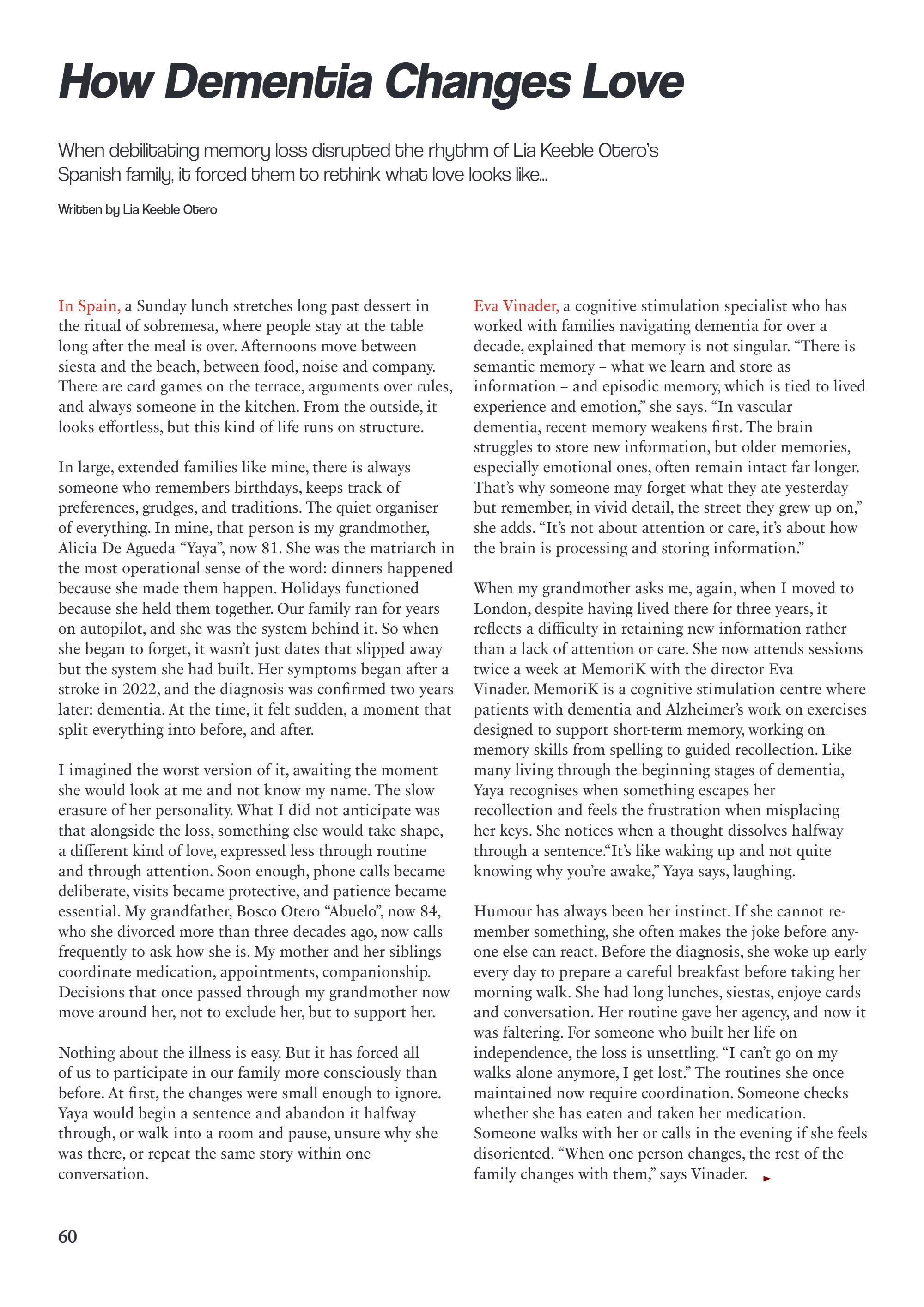 Kiss Kiss Magazine — page 60