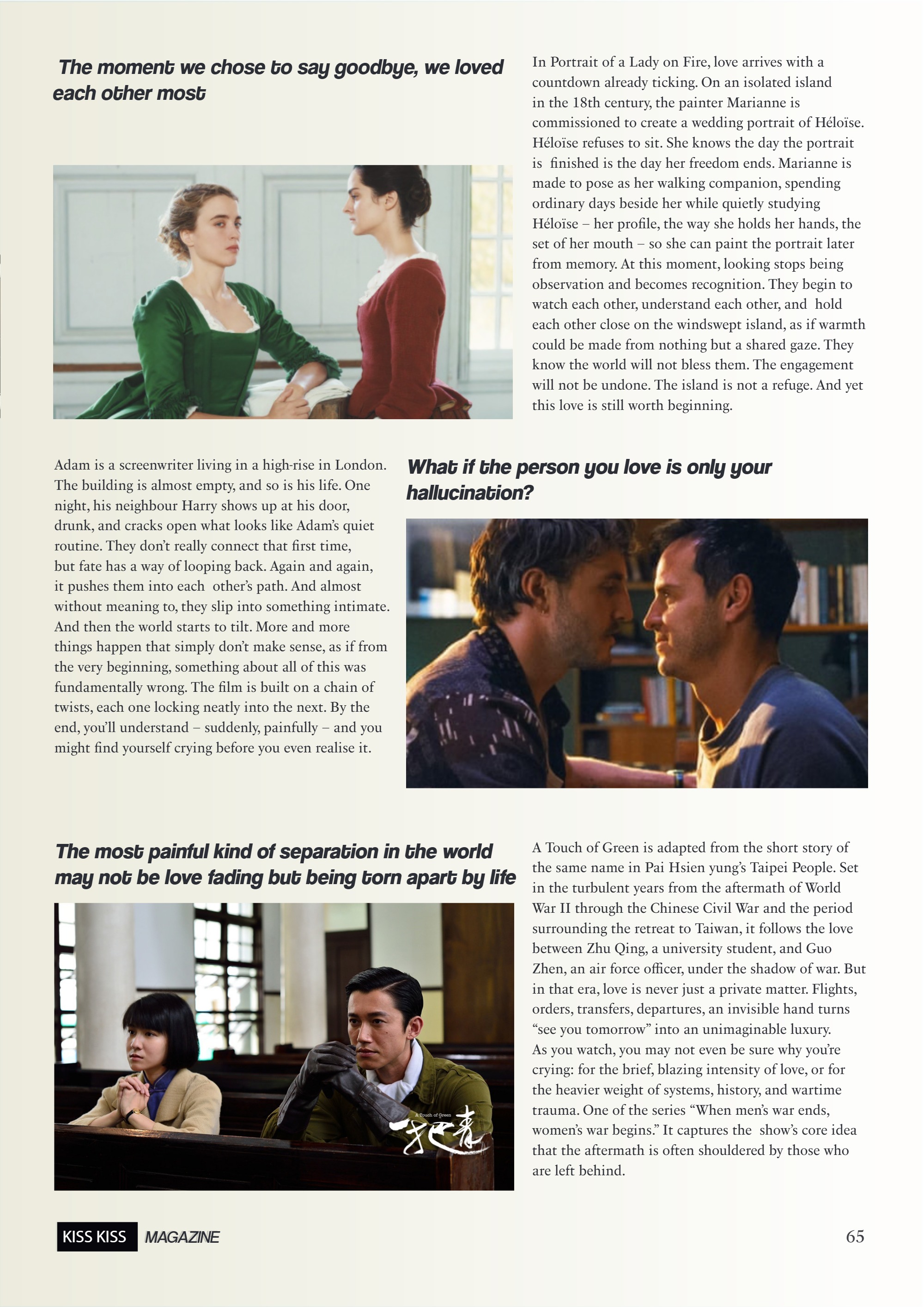 Kiss Kiss Magazine — page 65