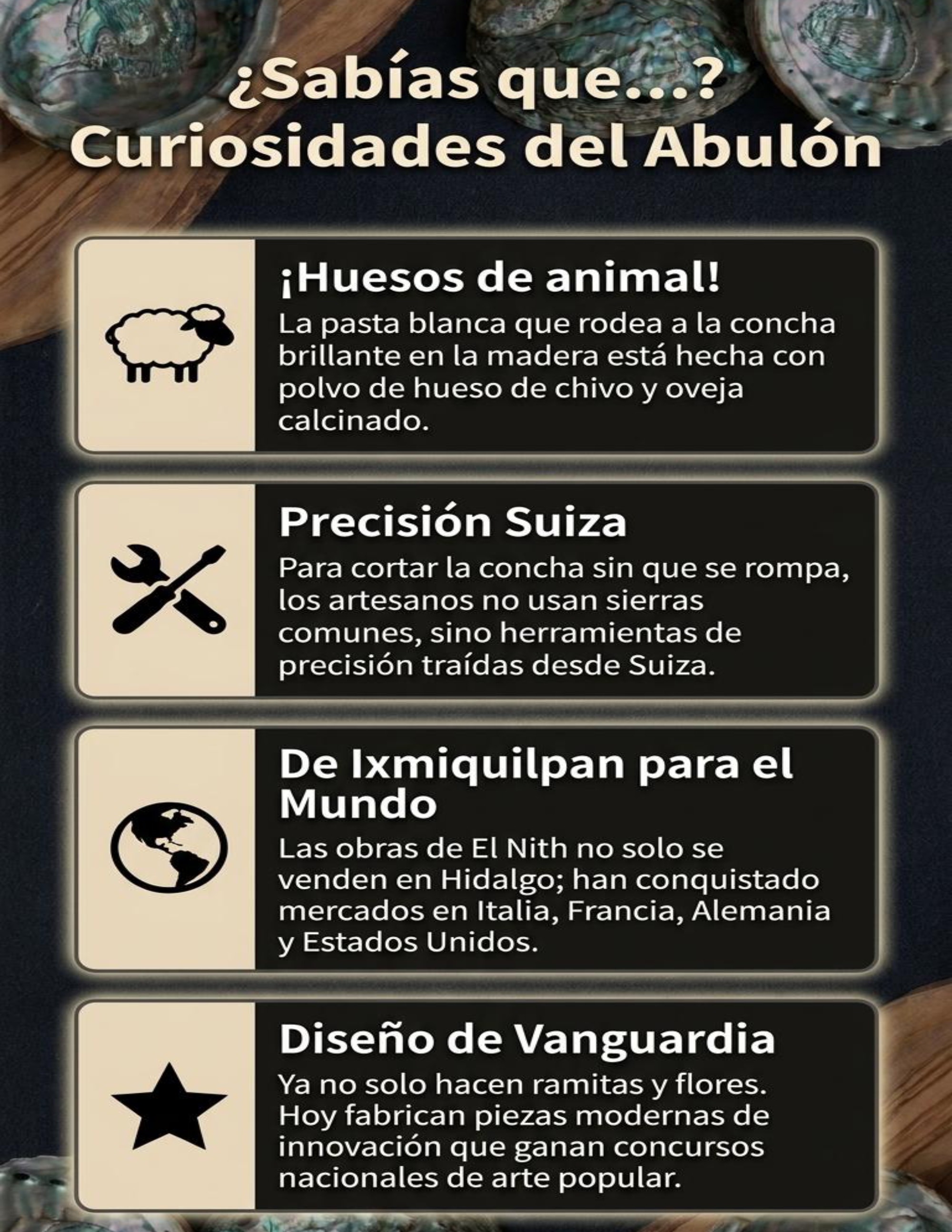 Trabajo Artesanal la Concha de Abulon — page 8