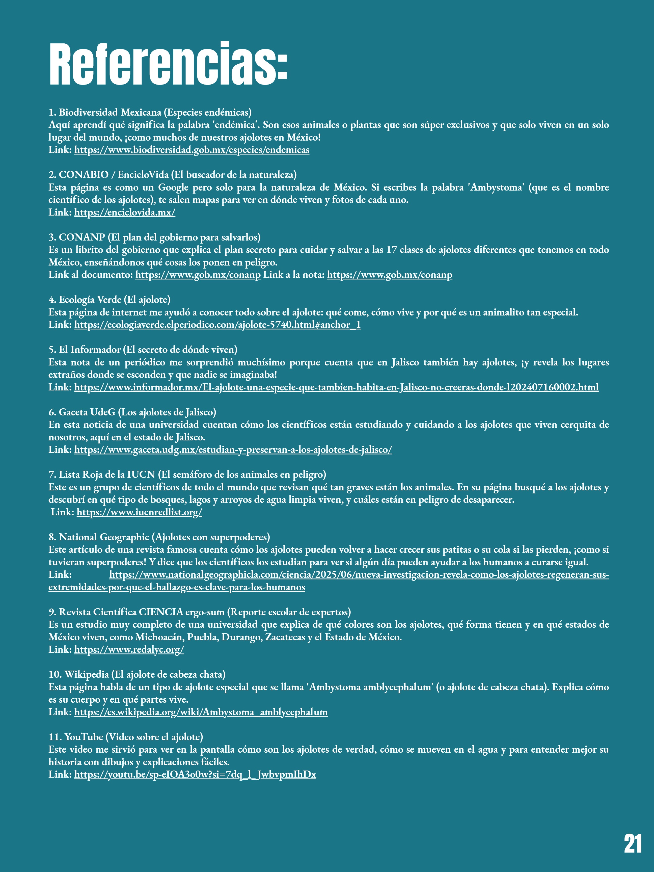 _REVISTA El club del ajolote. — page 21