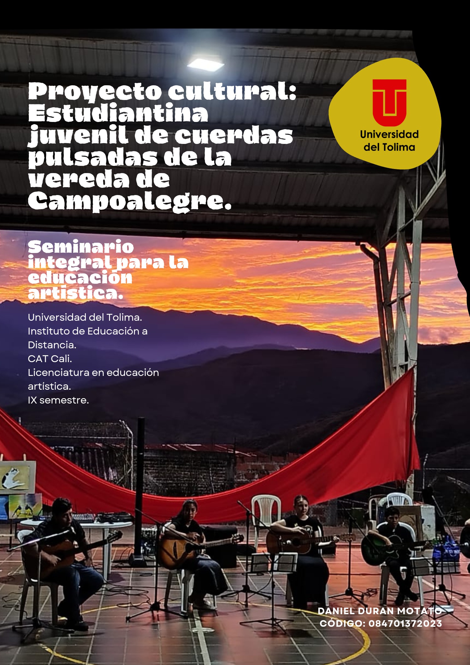 Revista proyecto cultural Daniel Duran Motato.