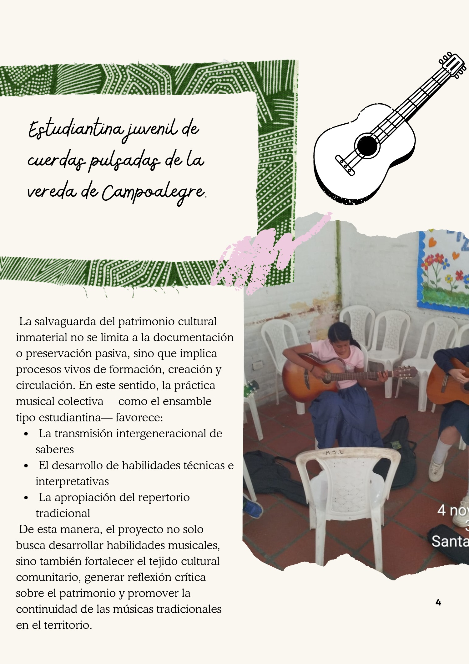 Revista proyecto cultural Daniel Duran Motato. — page 6