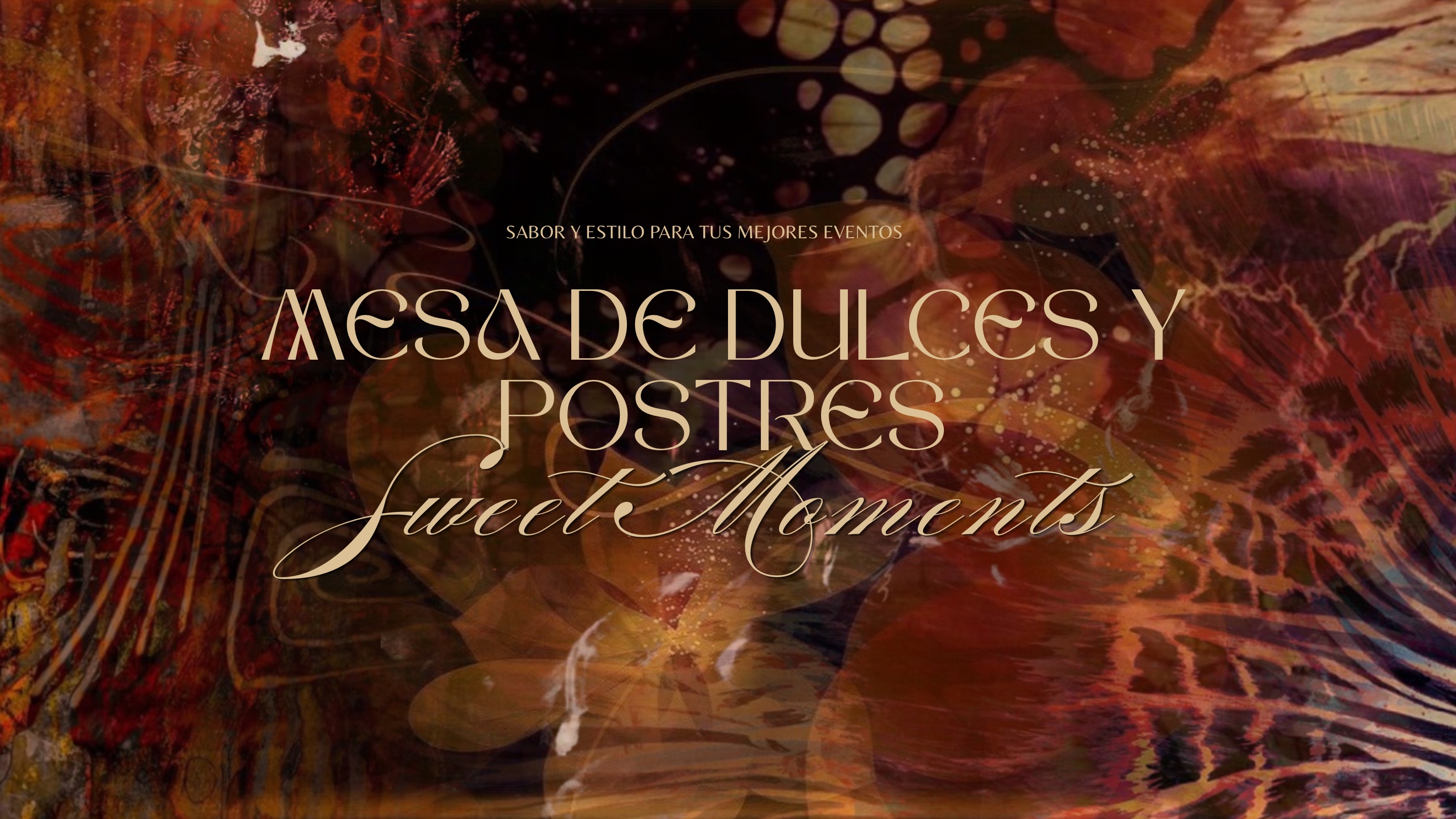 Nuestras mesas de dulces