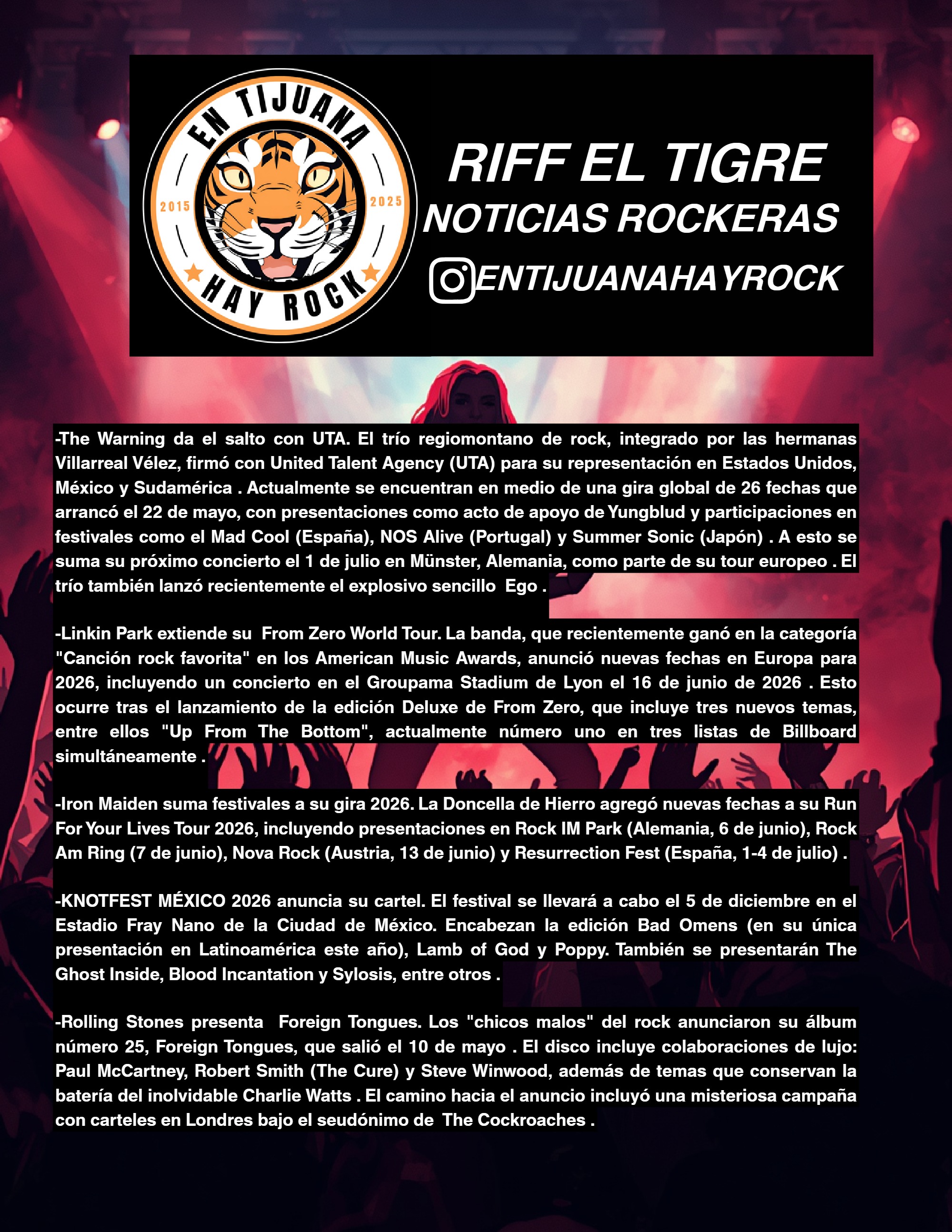 En Tijuana Hay Rock Revista - Edicion 117 — page 41