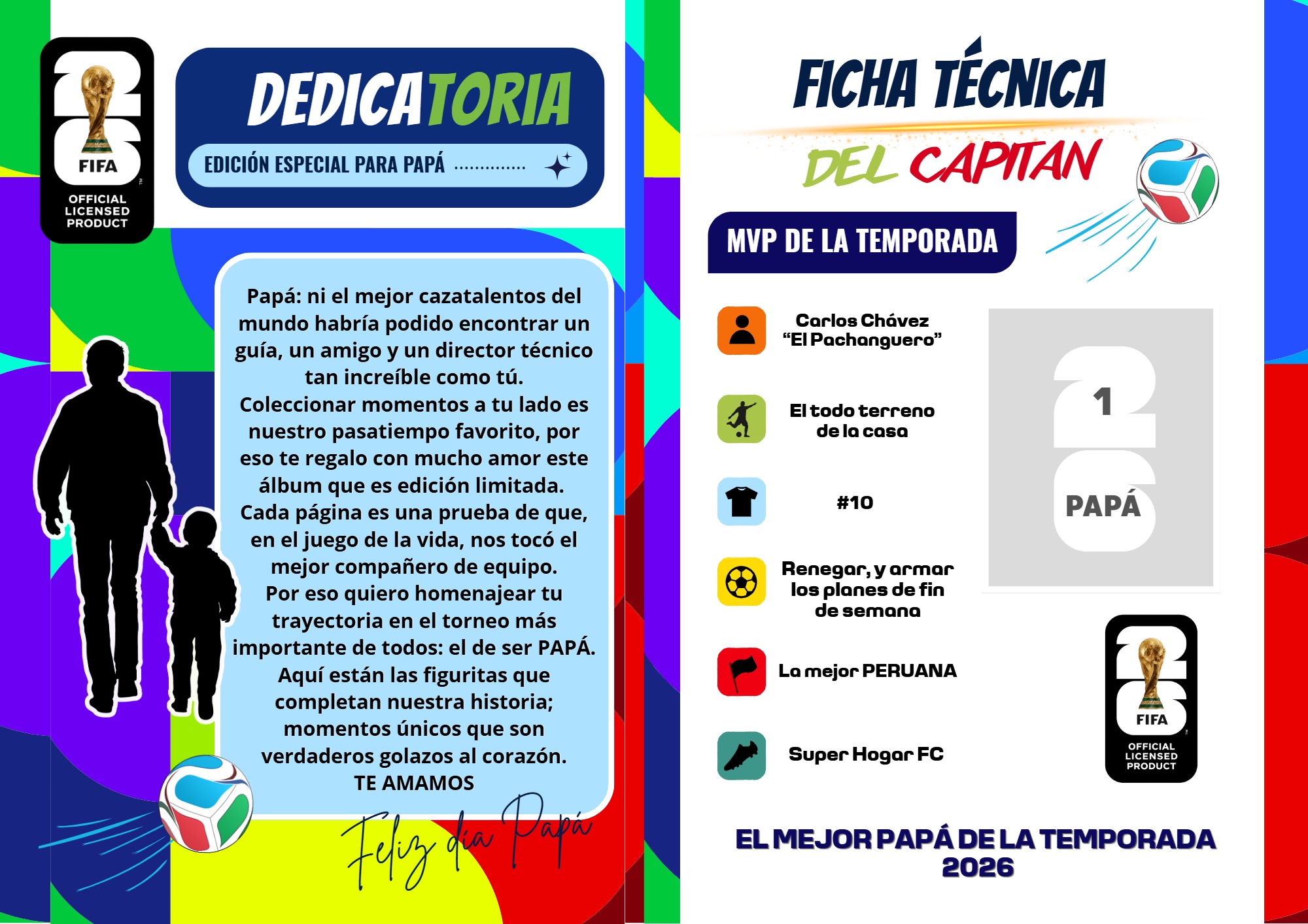 ALBUM DIA DEL PADRE PANINI - MUESTRA — page 2