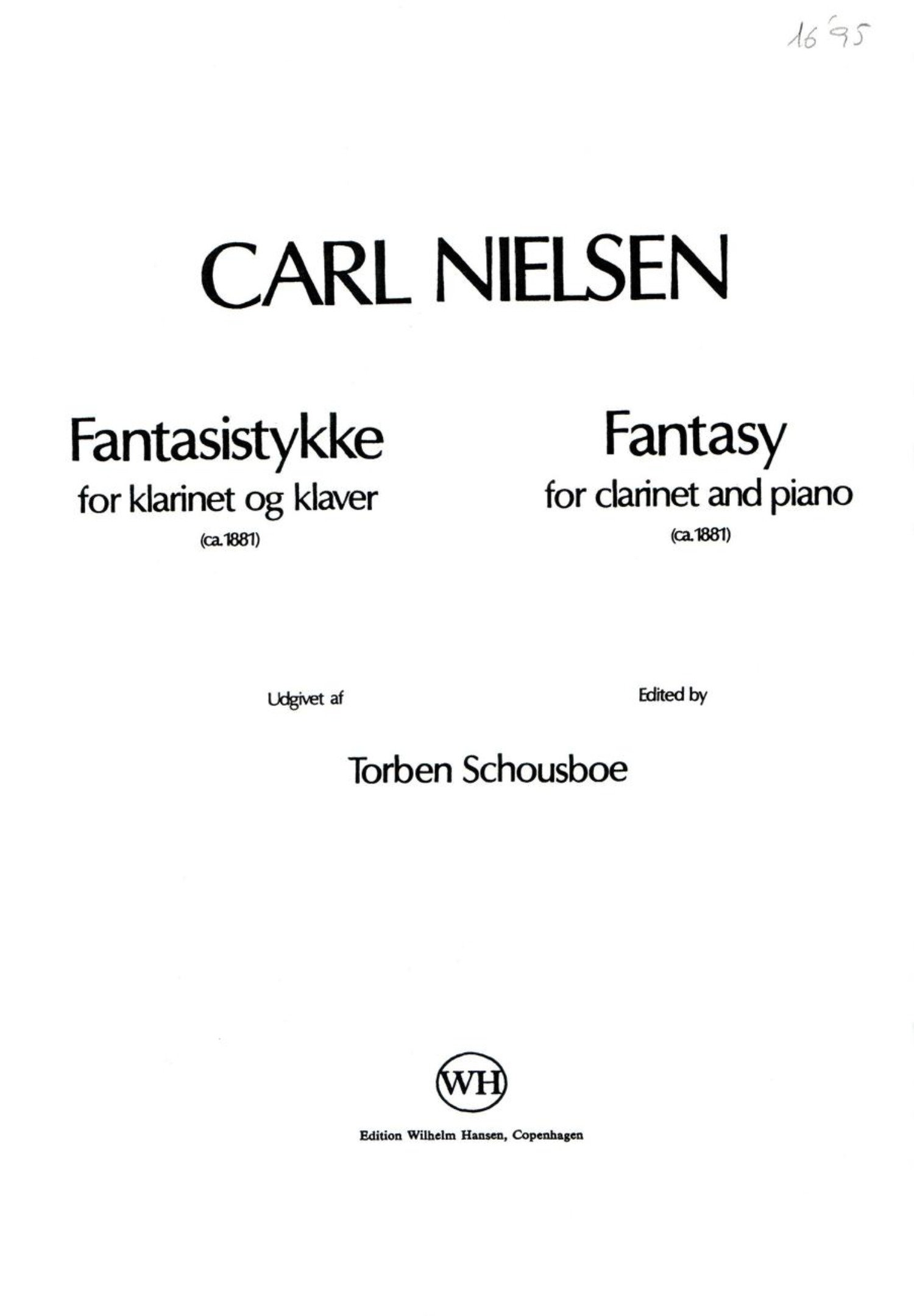 IMSLP949057 - Fantasistykke, CNW 66 (Nielsen, Carl) - Complete Score