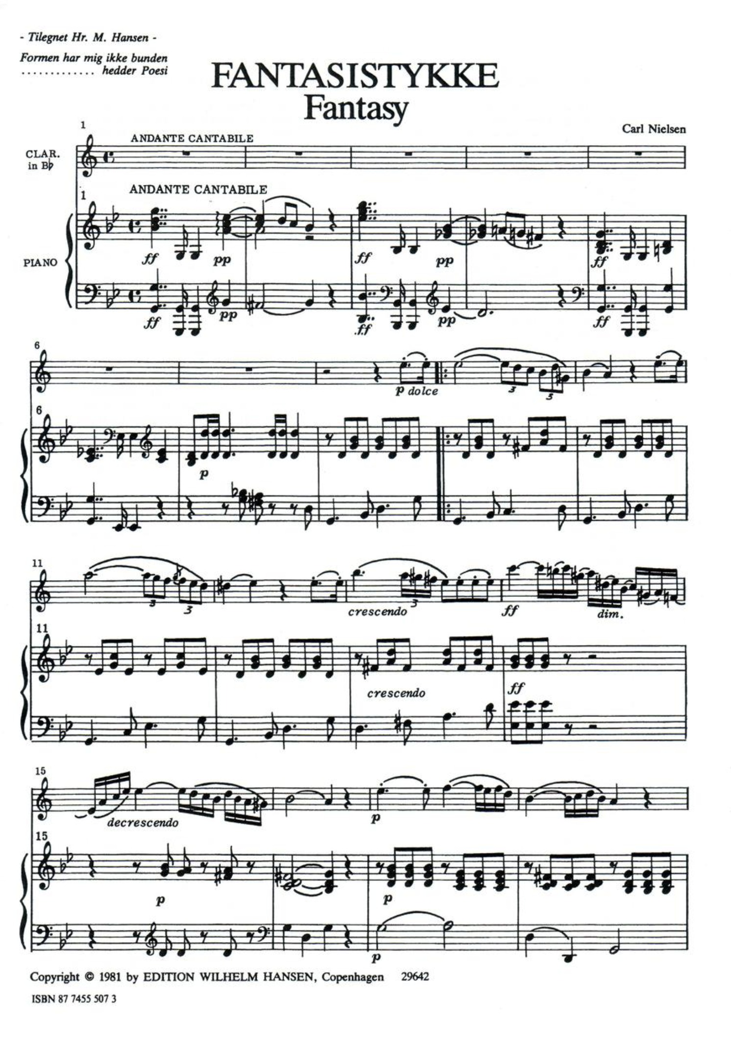 IMSLP949057 - Fantasistykke, CNW 66 (Nielsen, Carl) - Complete Score — page 3