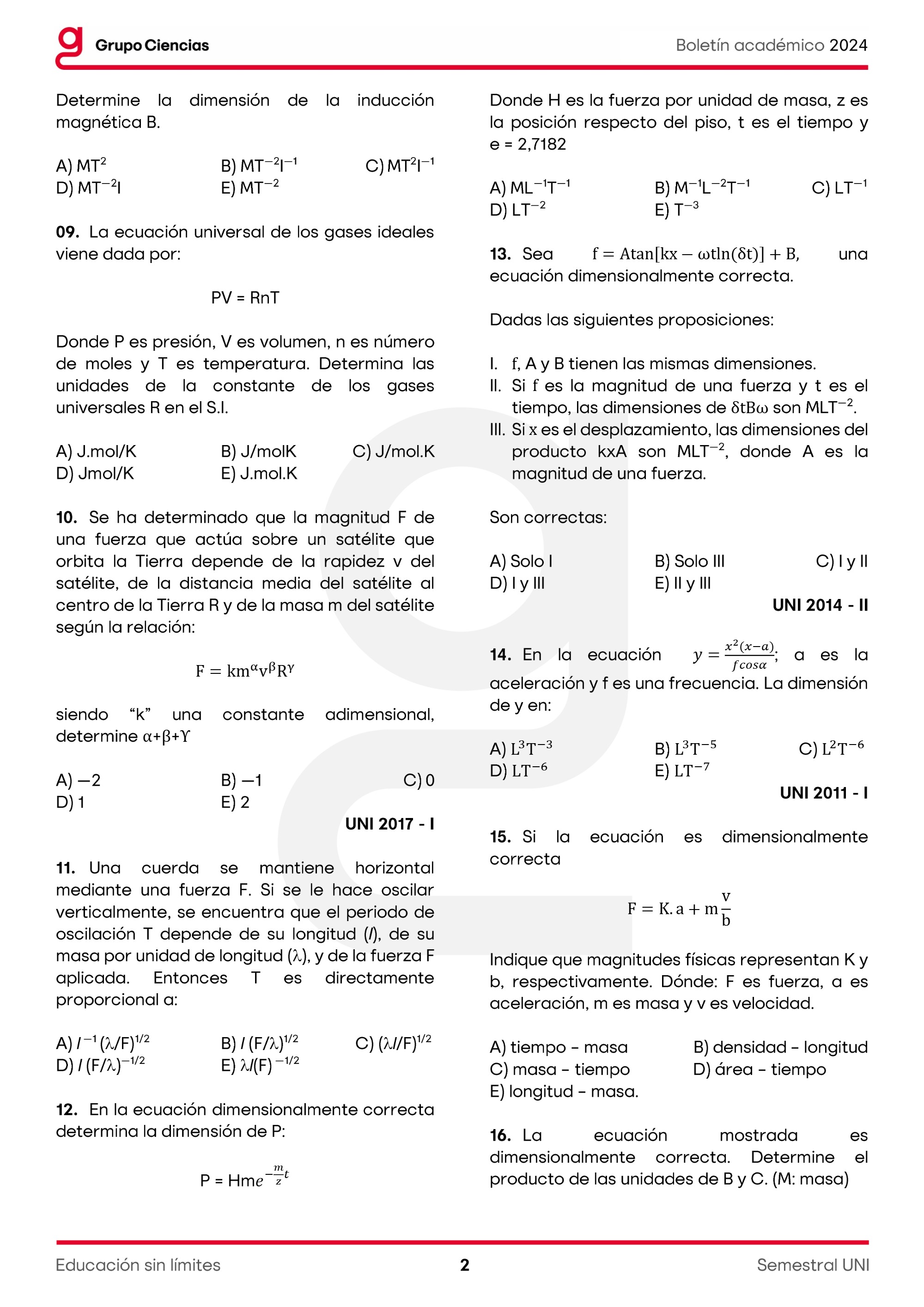 FÍSICA — page 2