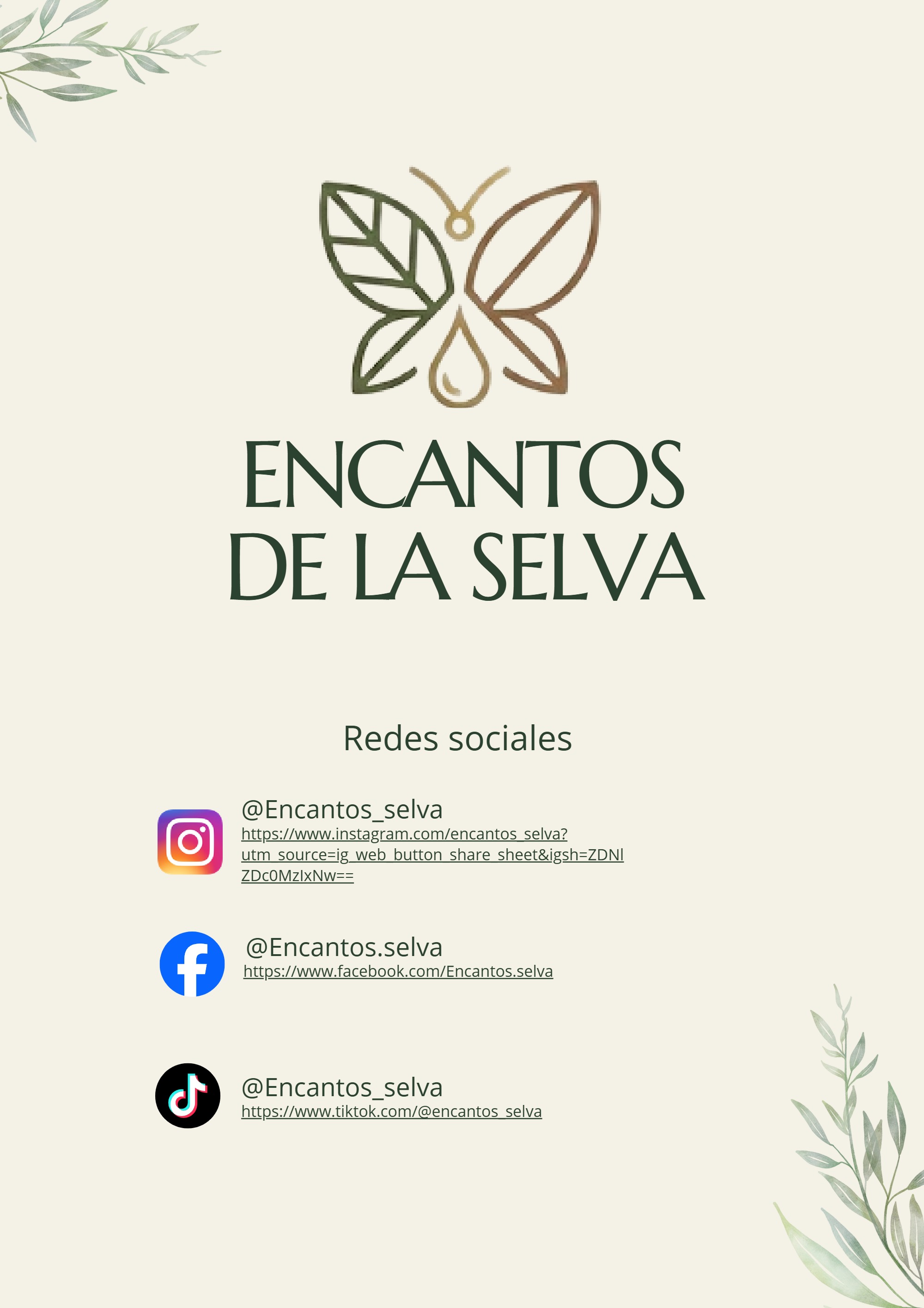 BRANDBOOK ENCANTOS DE LA SELVA — page 8