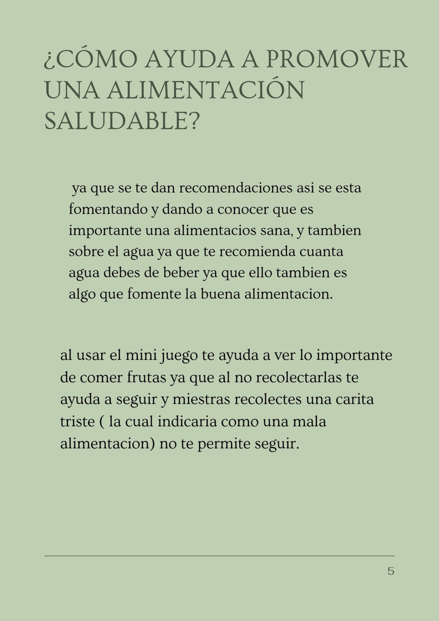 Folleto — page 5