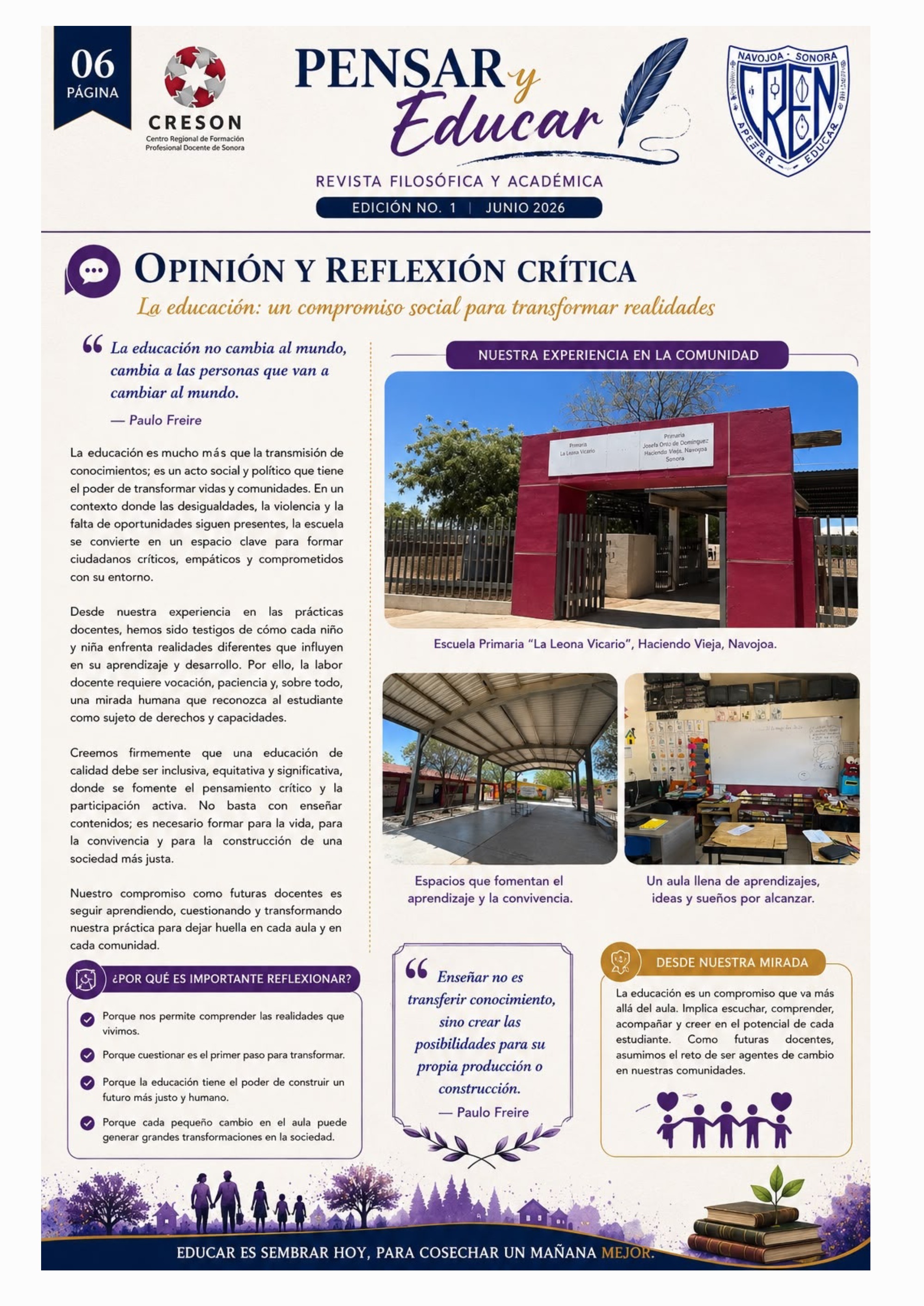 Pensar y Educar — page 6