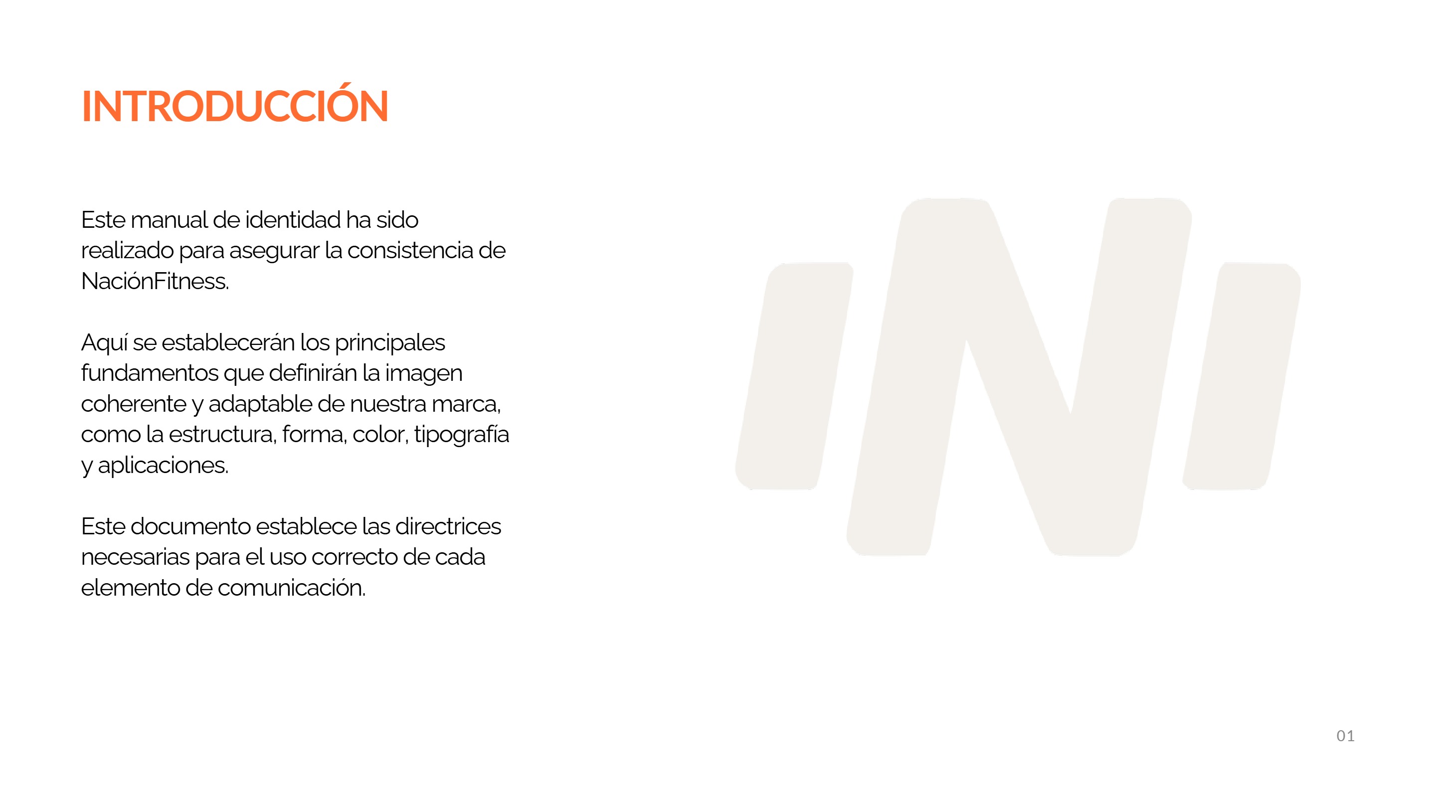 Manual de Identidad Visual. NaciónFitness — page 2