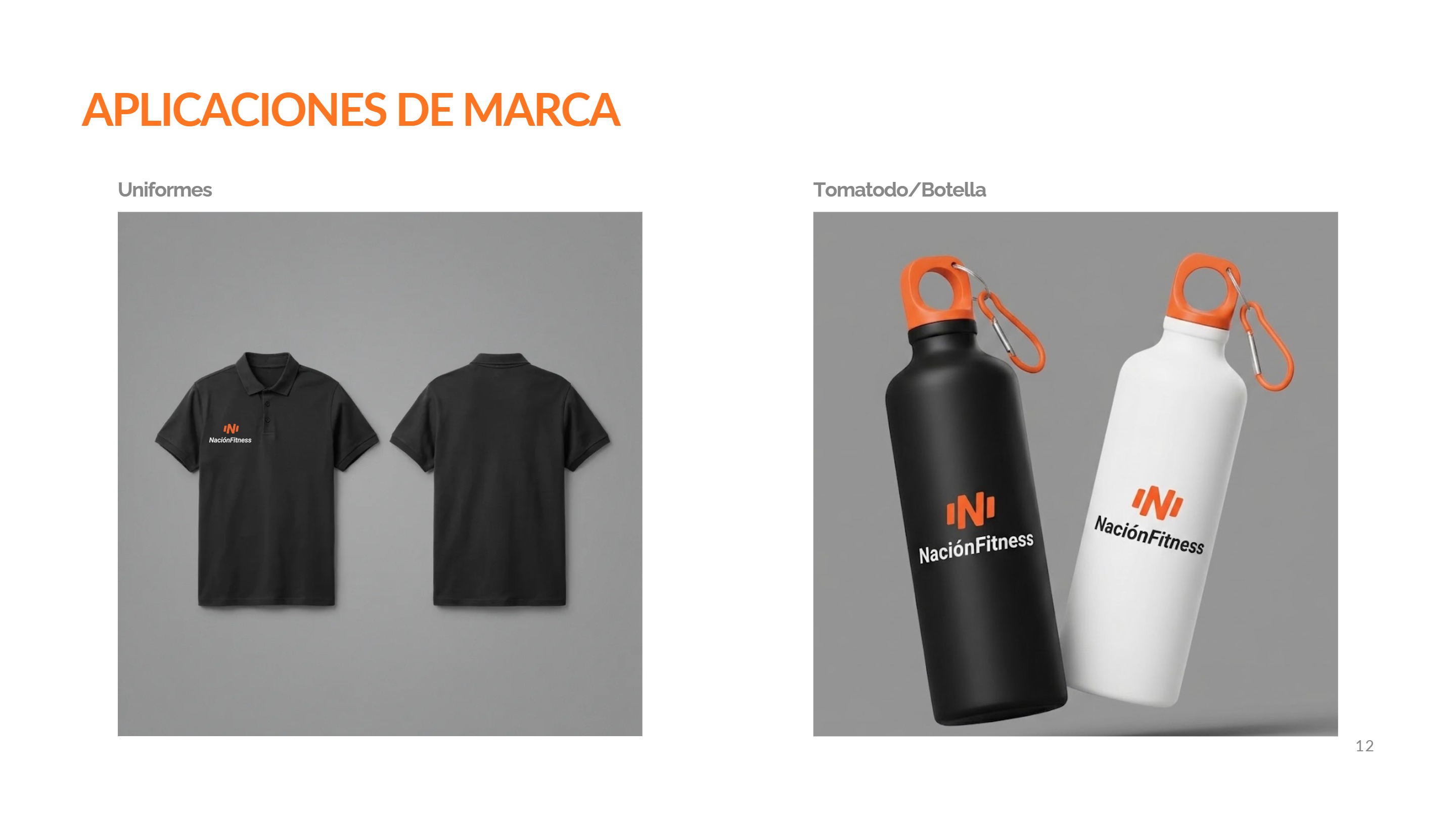 Manual de Identidad Visual. NaciónFitness — page 13
