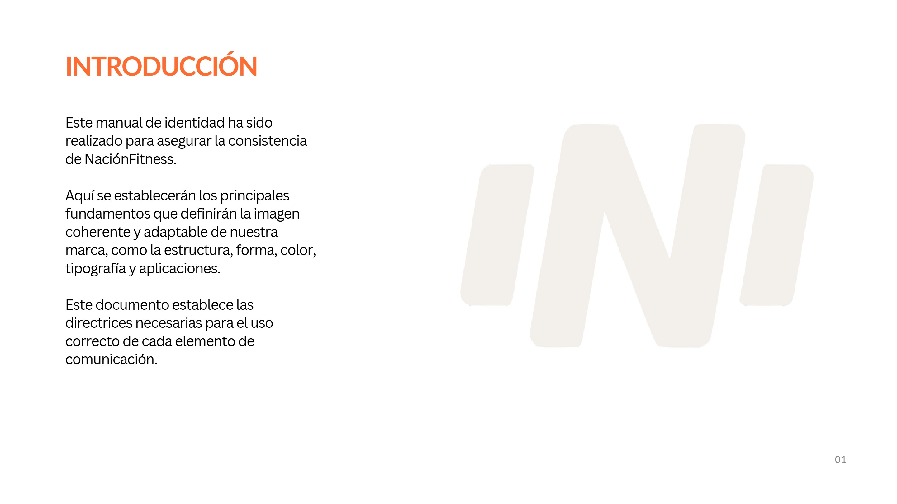 Manual de Marca. NaciónFitness — page 2
