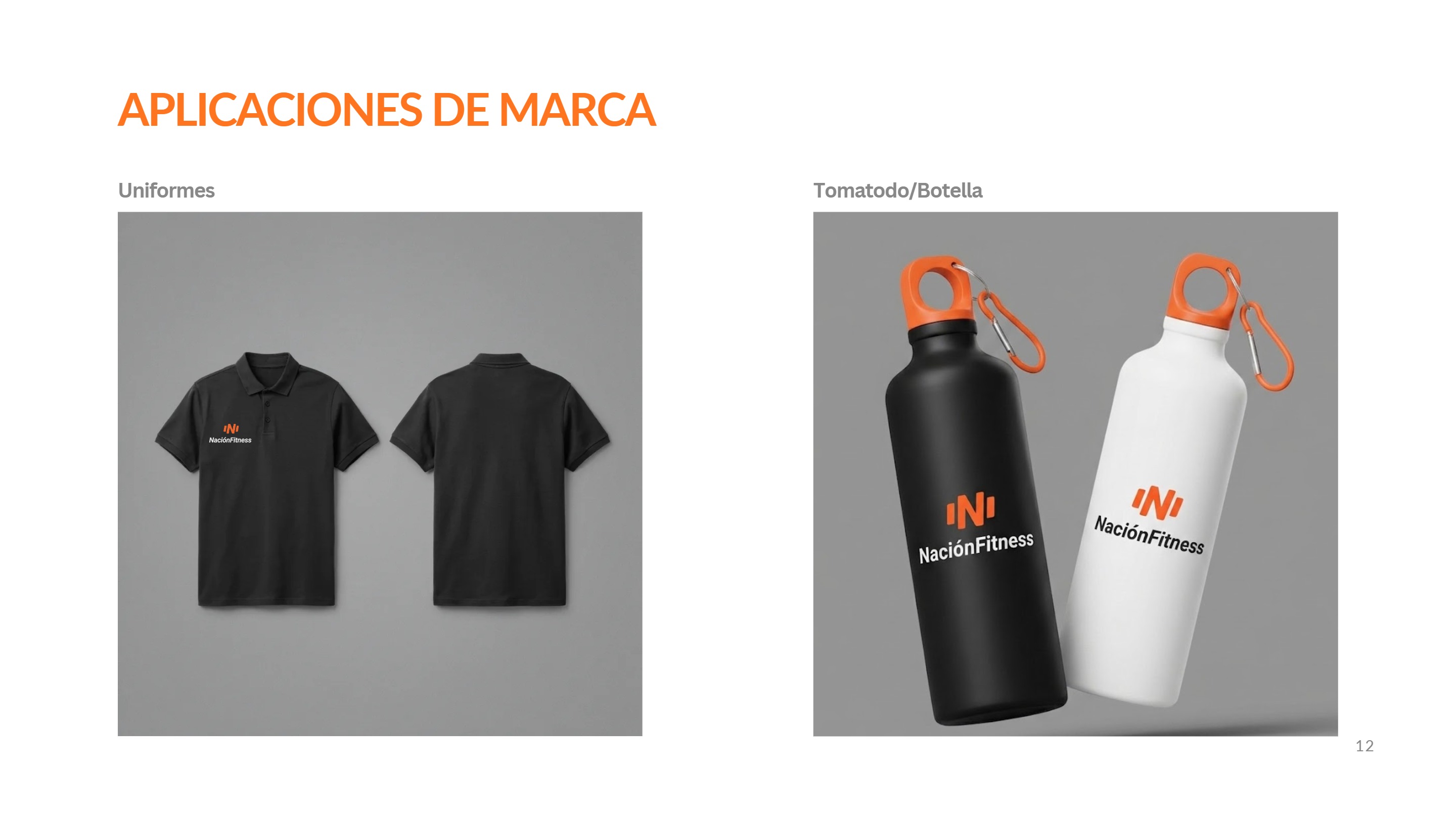 Manual de Marca. NaciónFitness — page 13