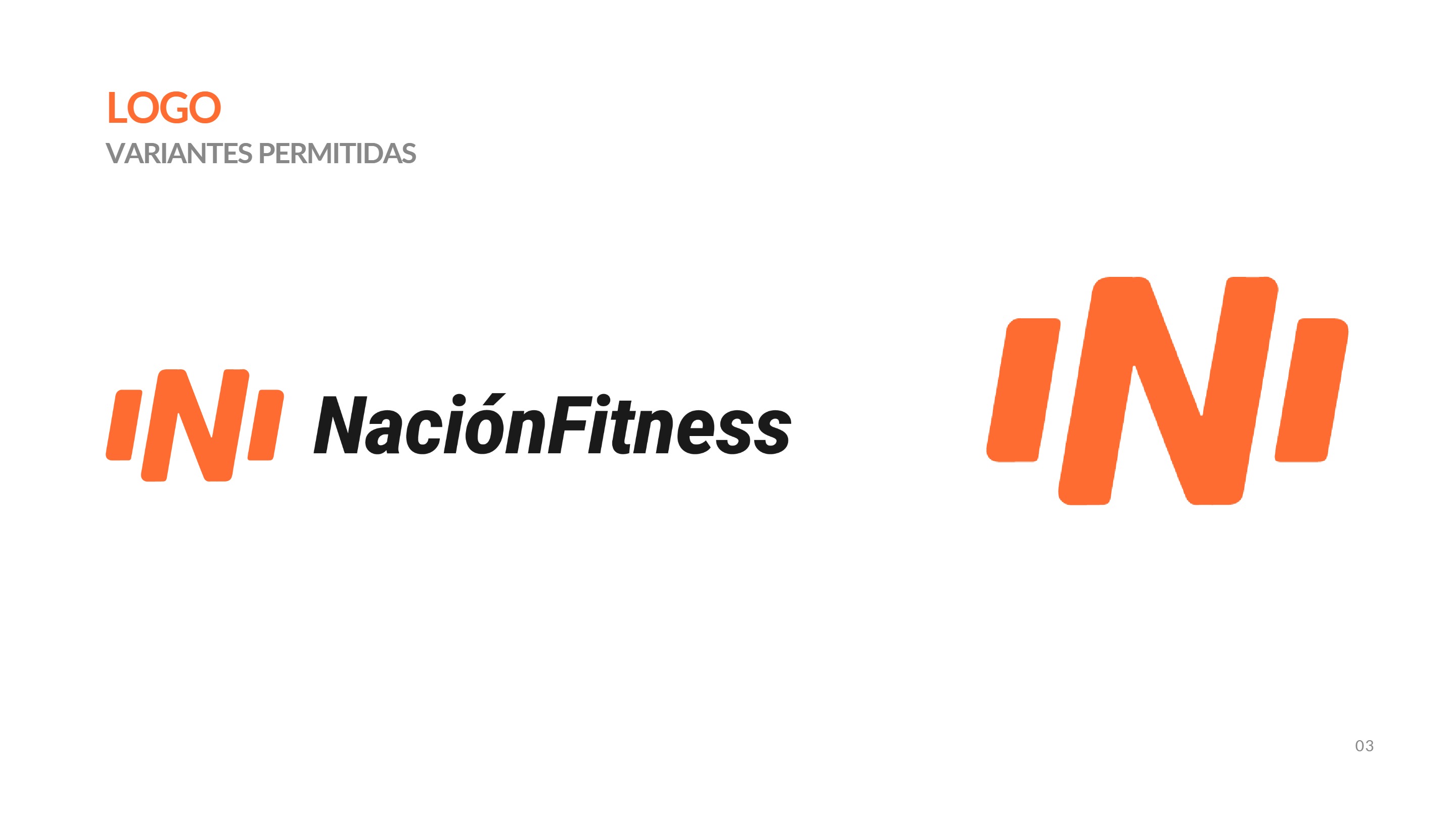 Manual de Marca. NaciónFitness — page 4