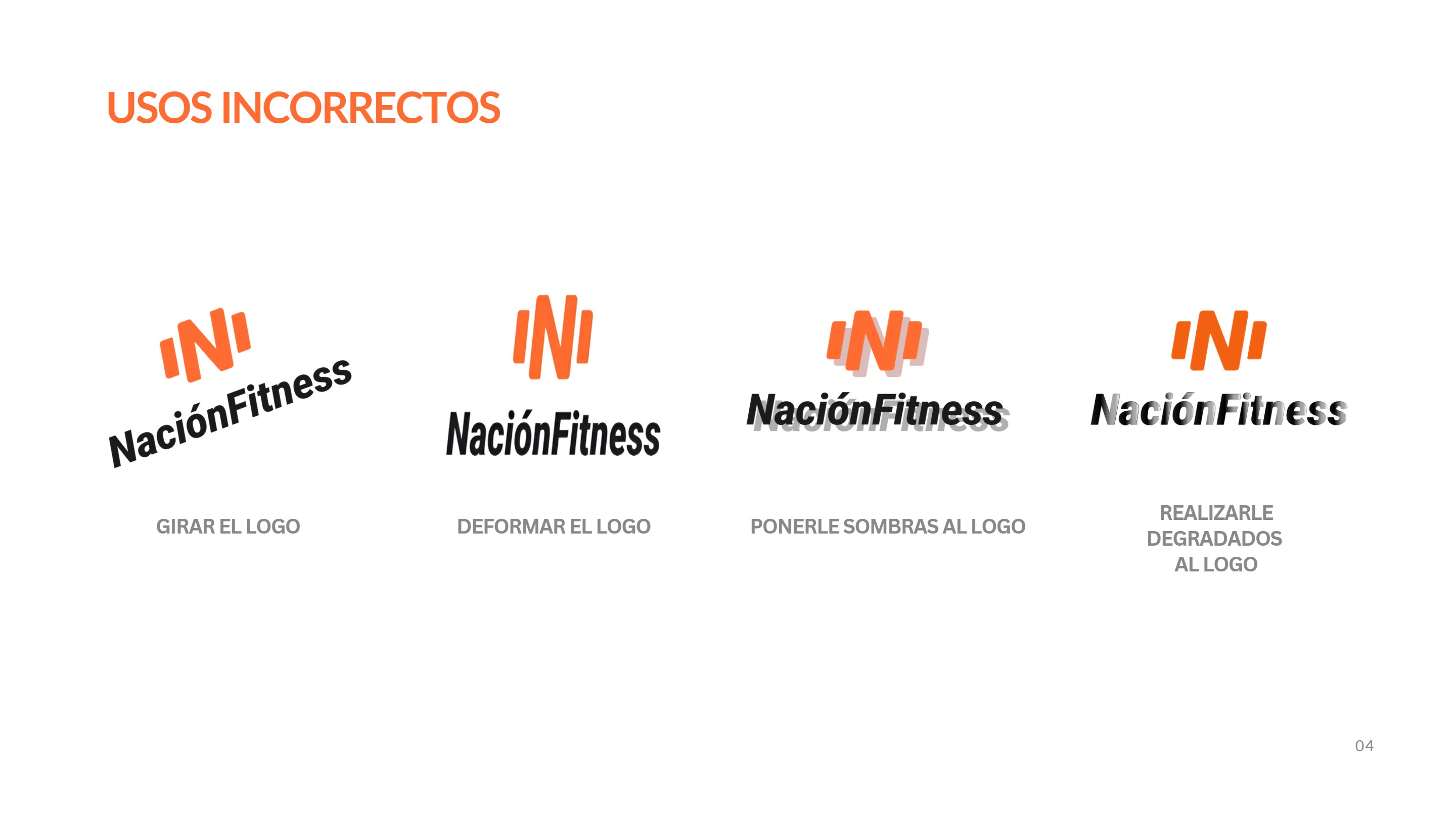 Manual de Marca. NaciónFitness — page 5