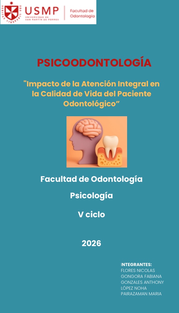 Actividad integradora Psicología
