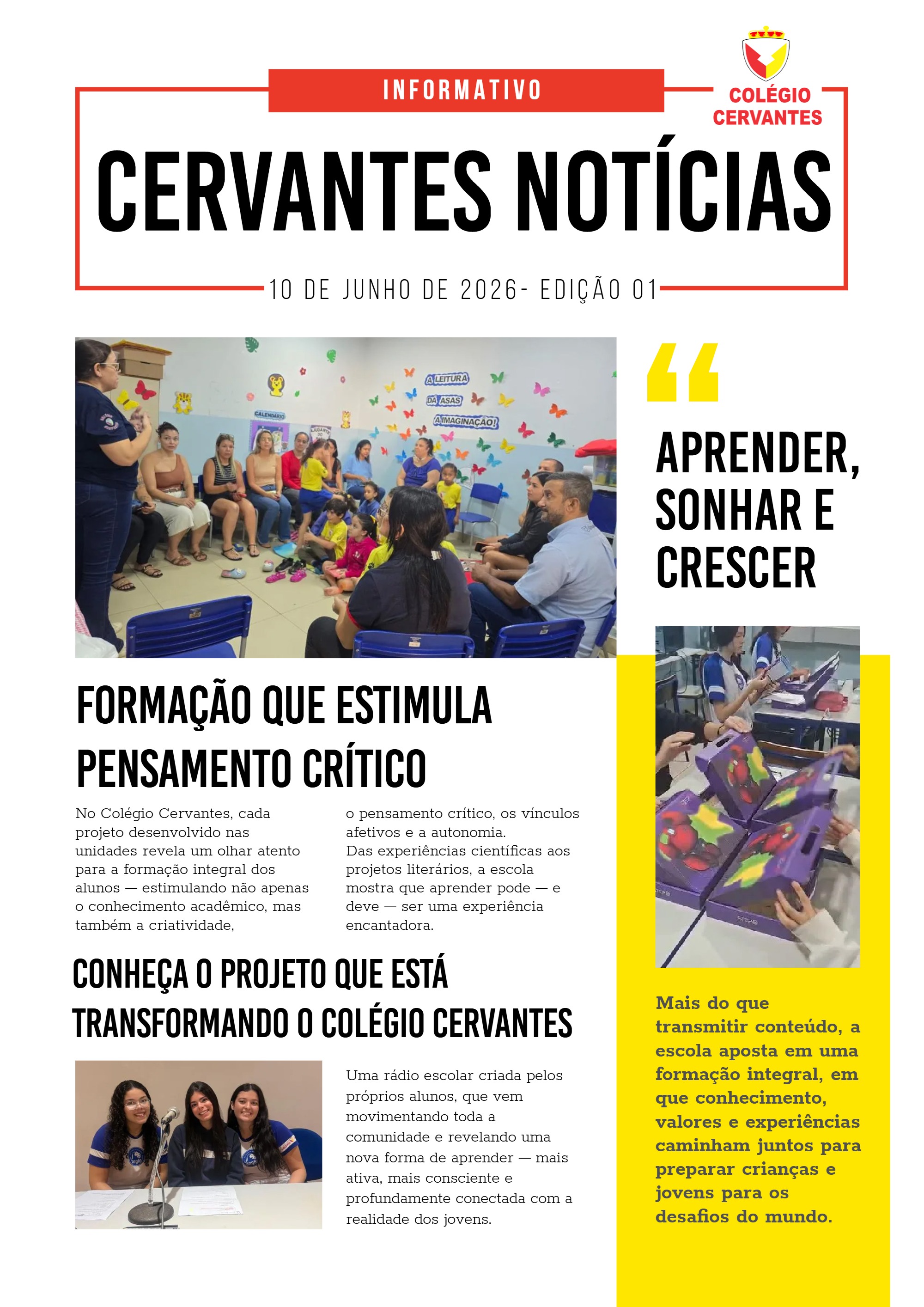 Cervantes Notícias - edição 001