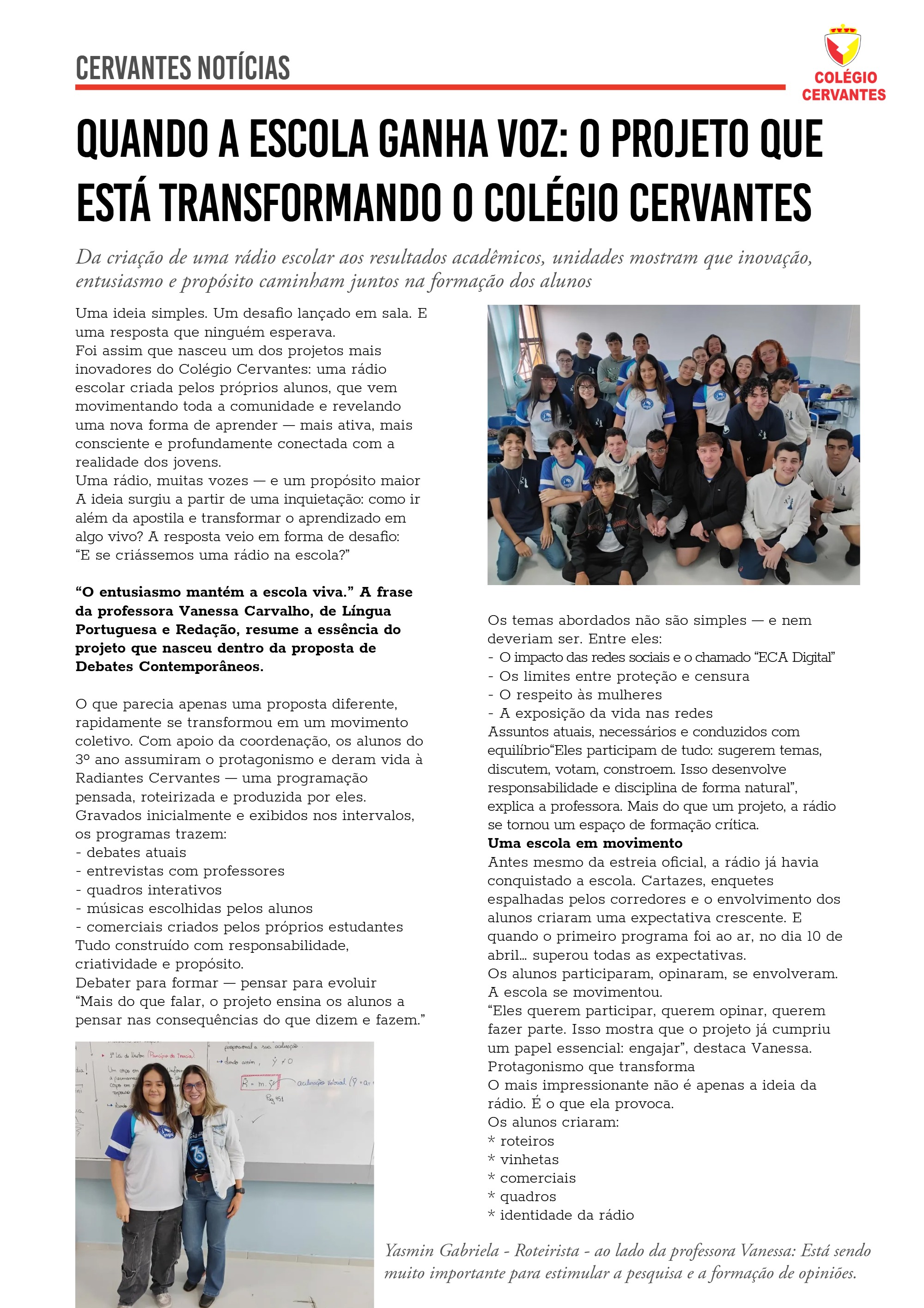 Cervantes Notícias - edição 001 — page 3
