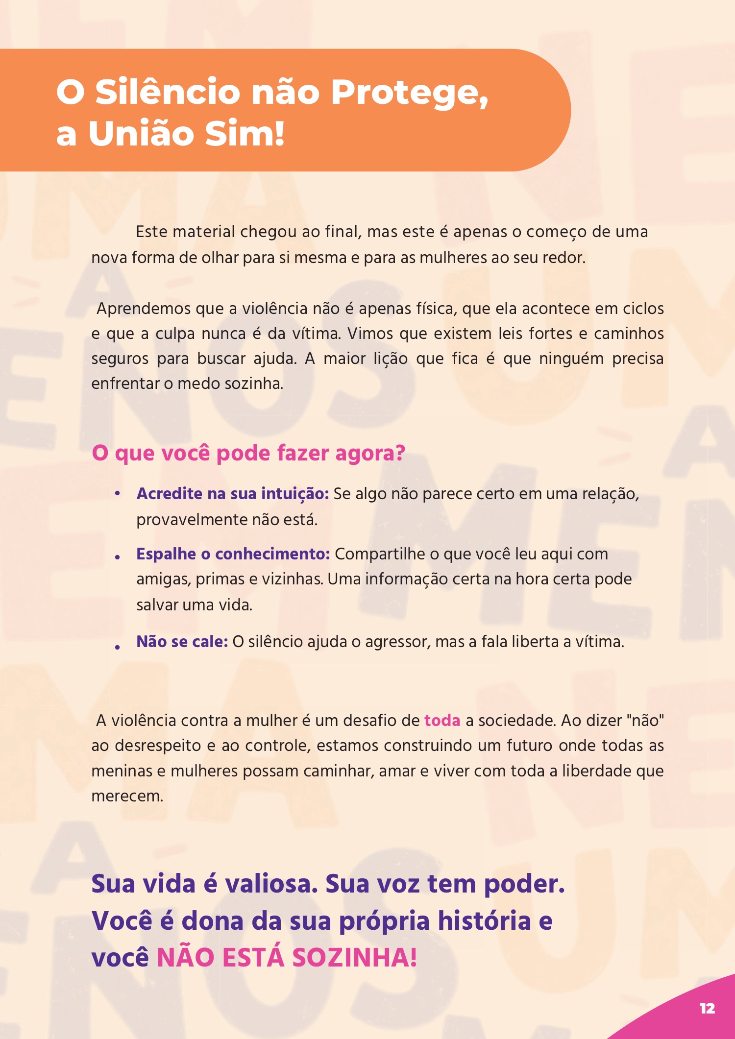 Nem Uma a Menos — page 15