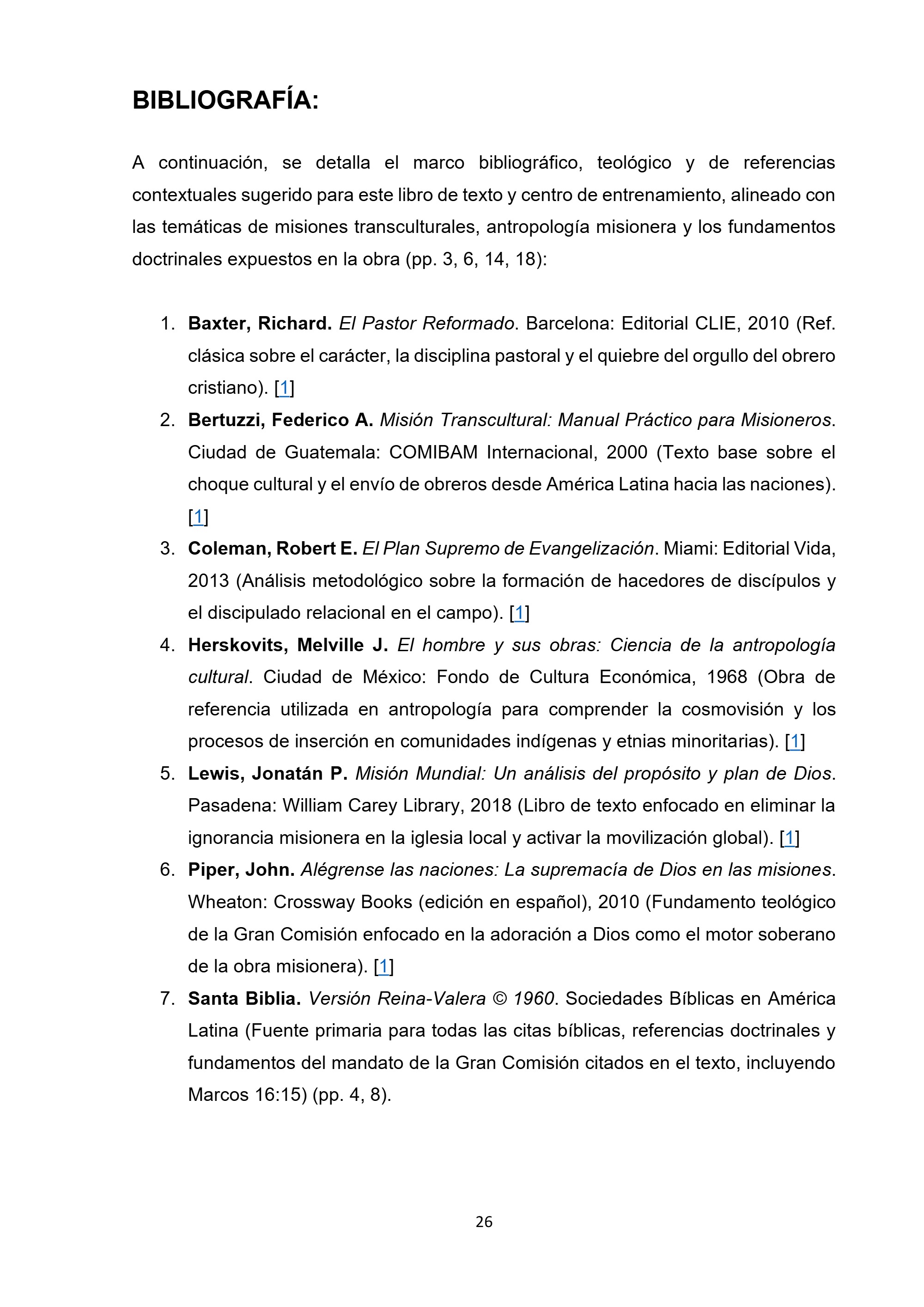 EL LLAMADO IMPOSIBLE — page 26